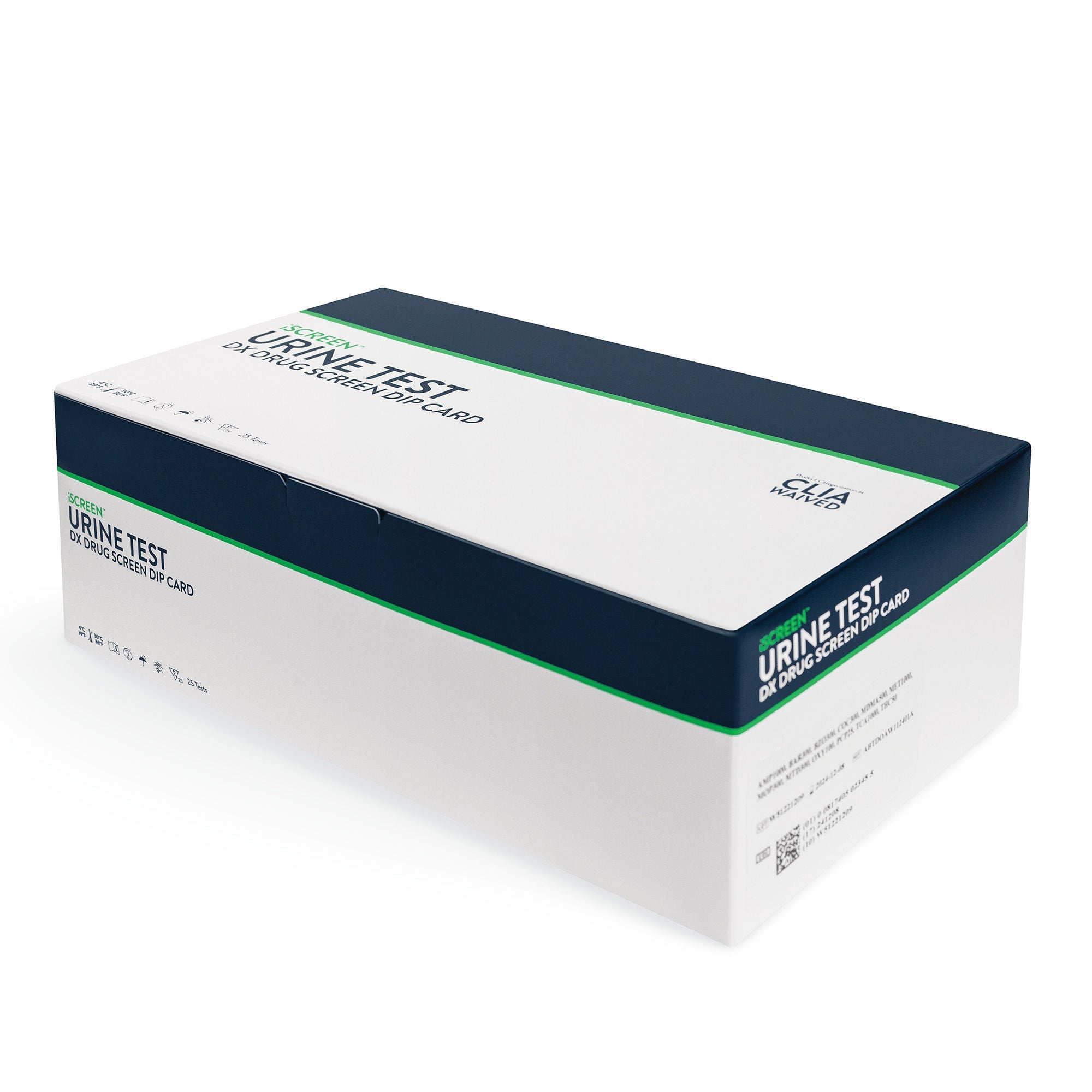 Abbott Rapid Dx North America LLC - DOA-134 Drugs of Abuse Test Kit COC, OPI, THC 25 Tests CLIA Non-Waived