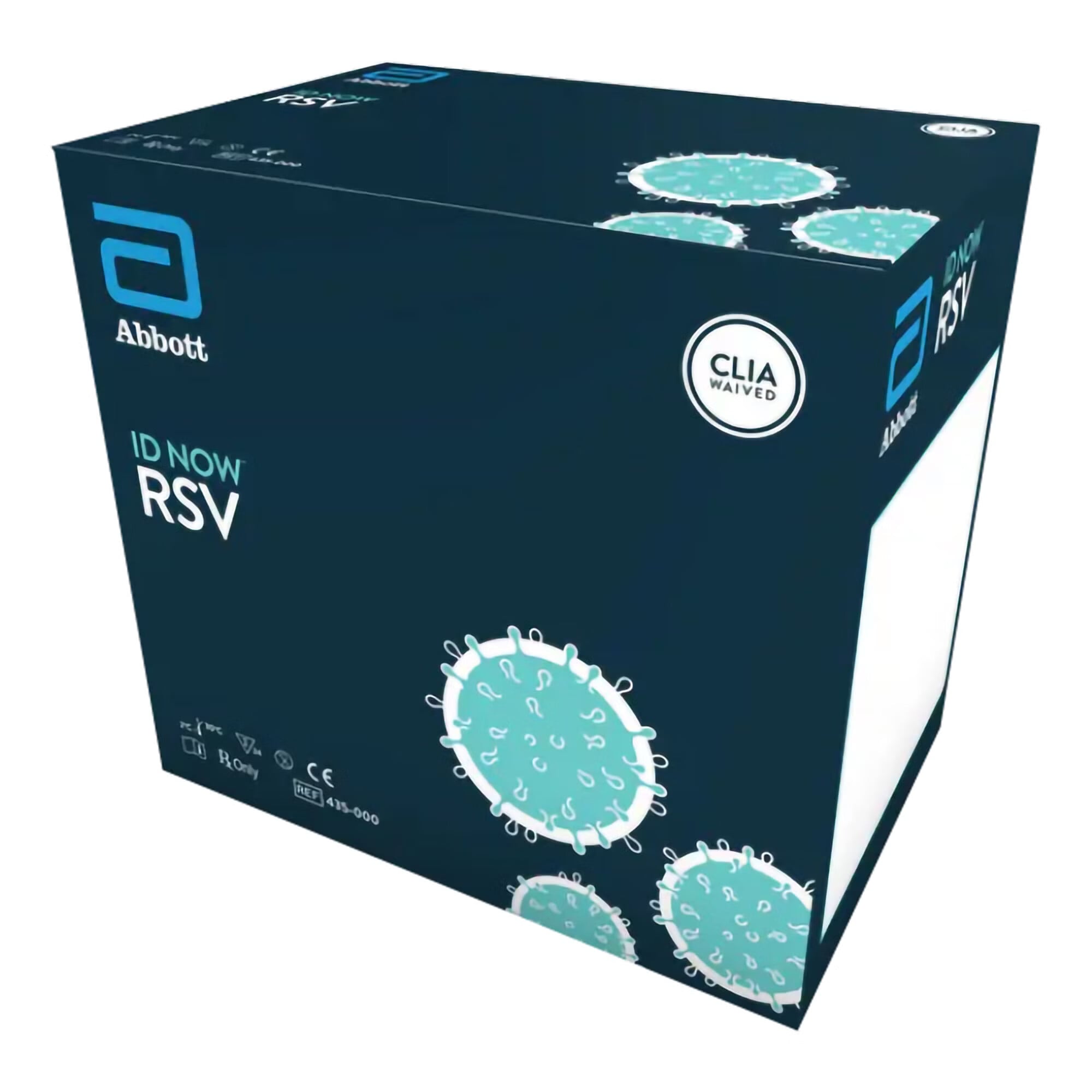 Abbott Rapid Dx North America LLC - 435000 Respiratory Test Kit ID NOW™ Respiratory Syncytial Virus Test (RSV) 24 Tests CLIA Waived