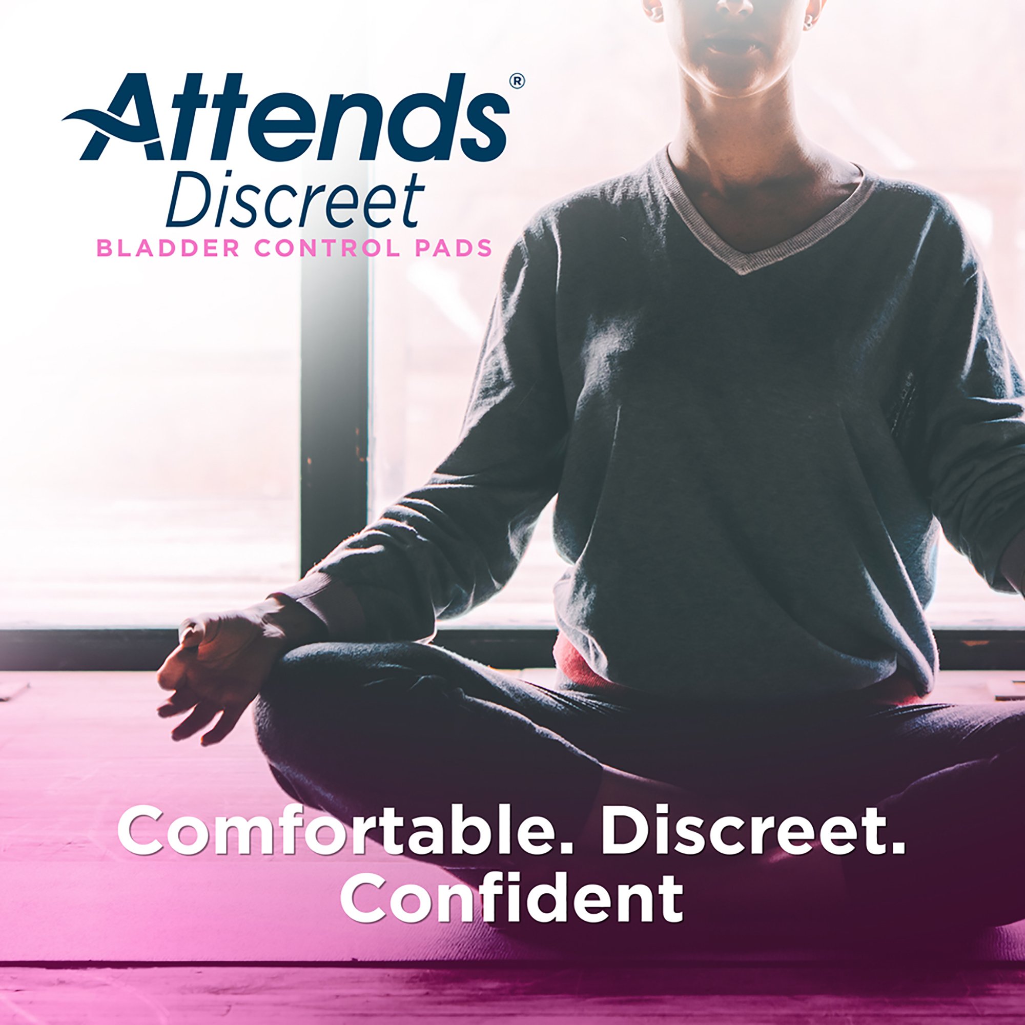 Attends Healthcare Products - ADPTHIN Attends® Discreet Women's Ultra Thin Bladder Control Pad