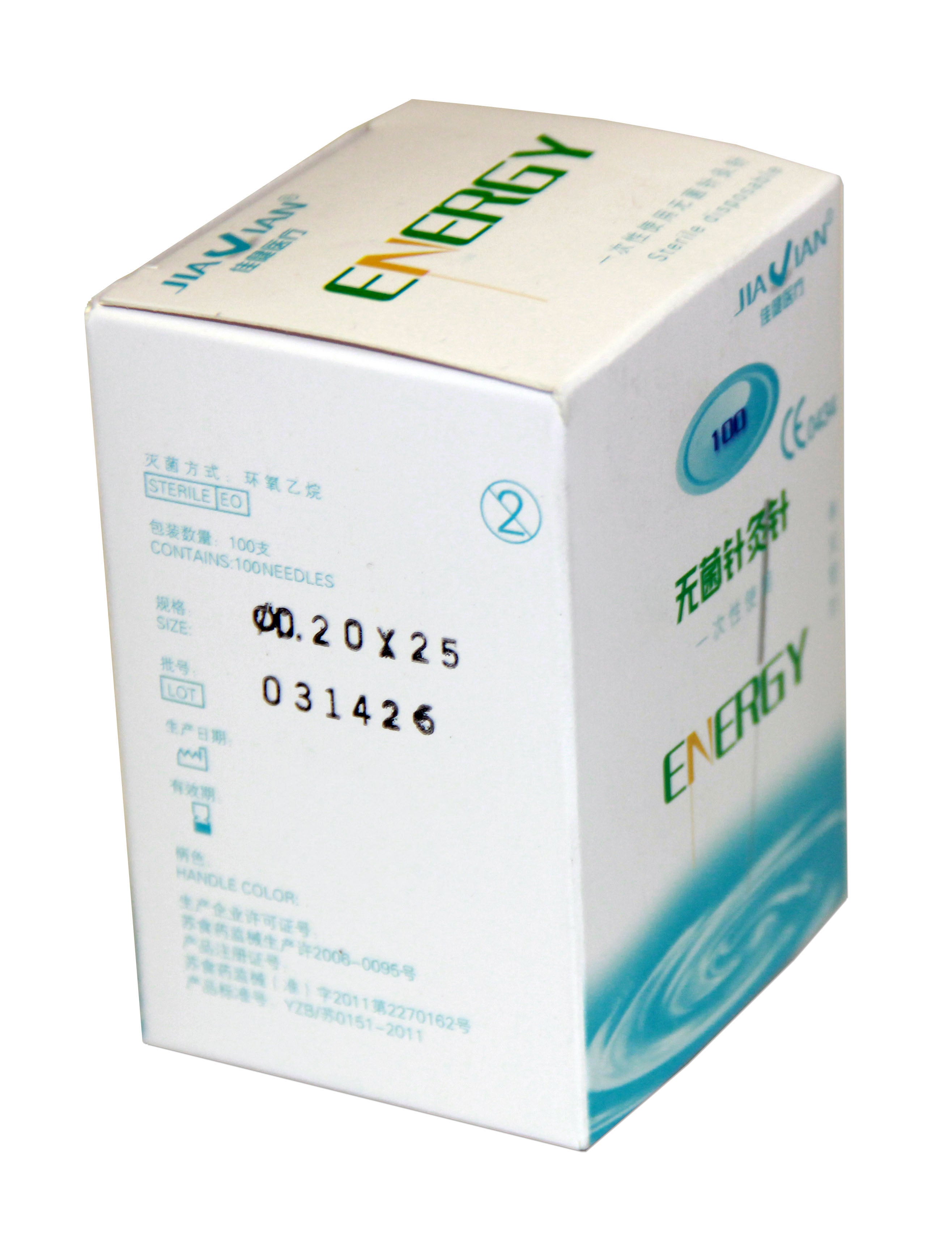 ProMed Specialties - PMA-.20X25 Acupuncture Needle ProMed® 3 Japanese Gauge 25 mm Length