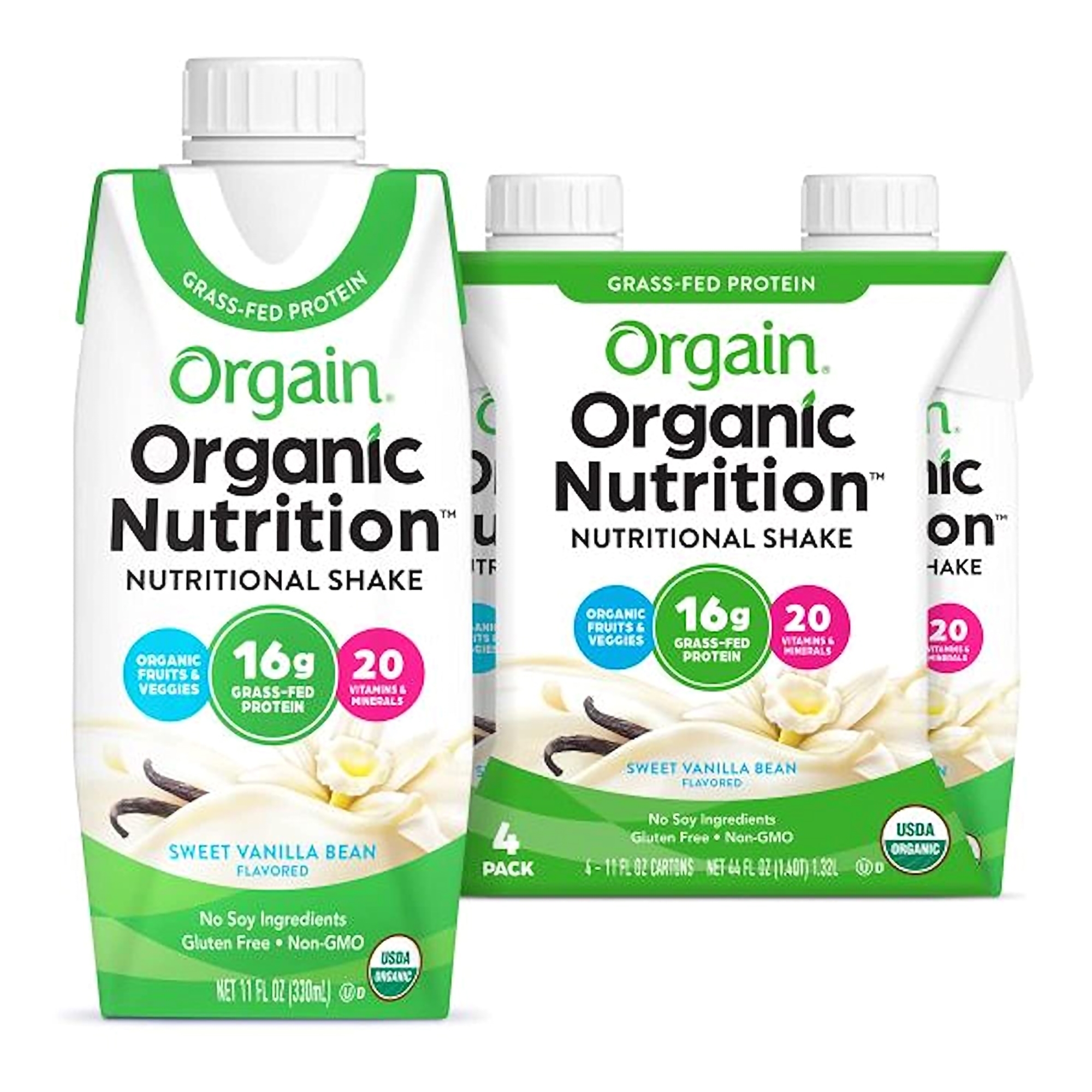 Orgain Inc - 860547000006 Orgain® Organic Nutrition™ Vanilla Nutritional Shake