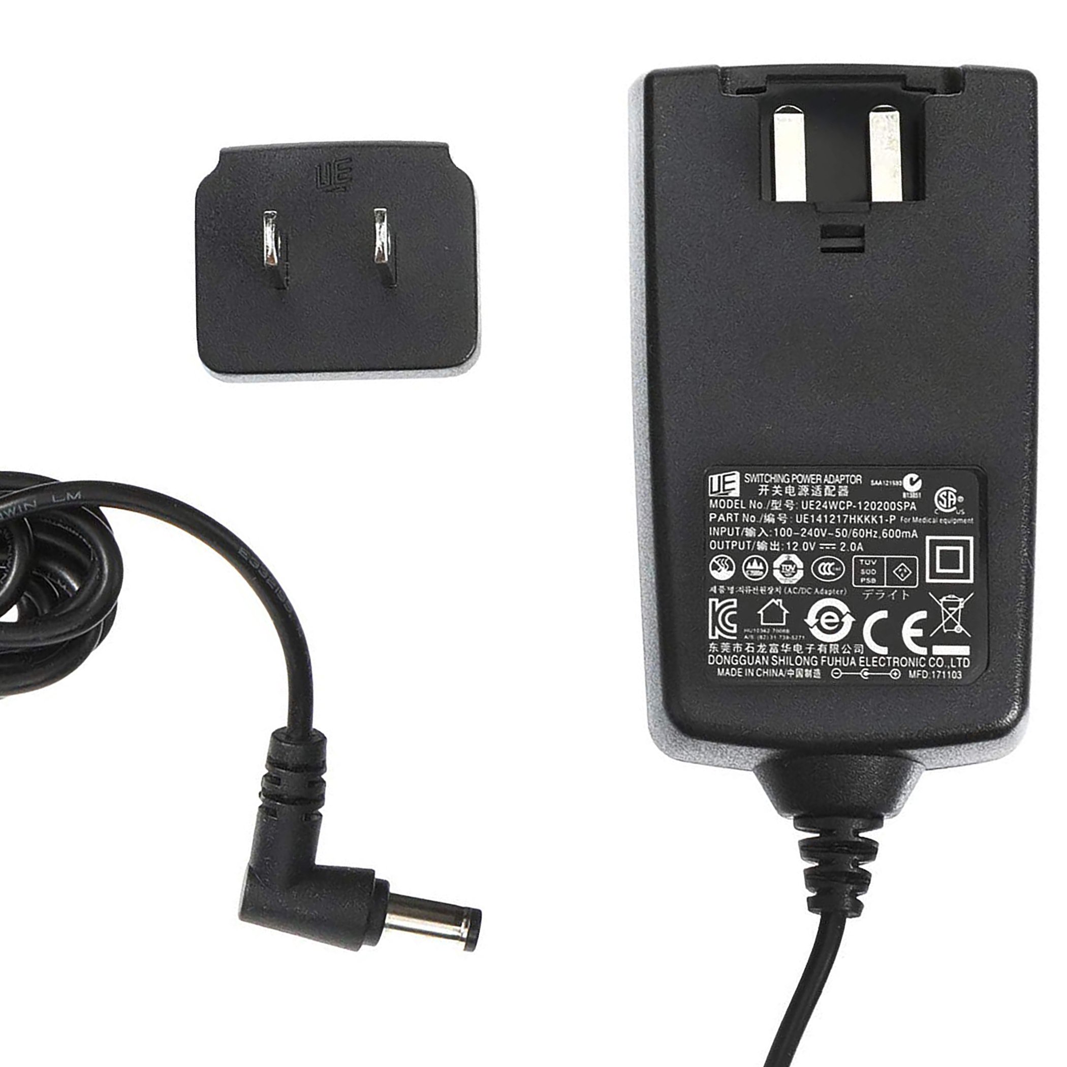 Mother's Milk Inc MM60140 - SpeCtra® Power Cord - 1/Each