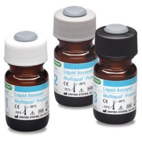Bio-Rad Laboratories - 285X Assayed Control Multiqual® Premium Assayed Level 3 3 X 5 mL