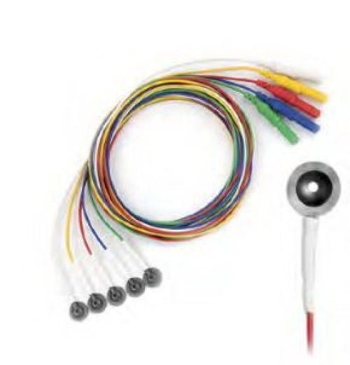 Natus Medical - 019-477400 EEG Cup Electrode with Leadwire Grass® Neuro 10 per Pack