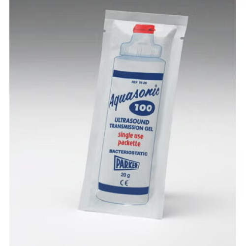 GE Healthcare - E8365BJ Ultrasound Gel Aquasonic® High Viscosity 25 Gram Packet Sterile