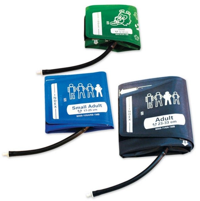 American Diagnostic Corp - 9005CKP Reusable Blood Pressure Cuff Set ADC® Assorted Size Range Arm Nylon Cuff Multiple Cuff Sizes
