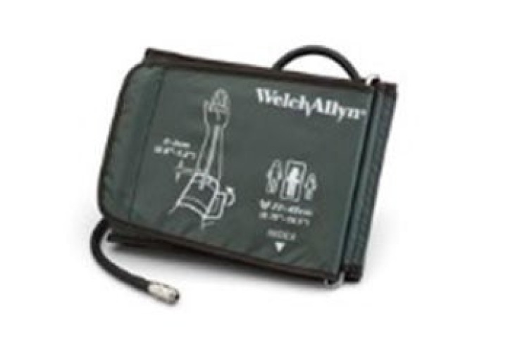 Welch Allyn - RPM-BPACC-02 Reusable Blood Pressure Cuff Home™ 22 to 42 cm Arm Nylon Cuff Wide Range Adult Cuff
