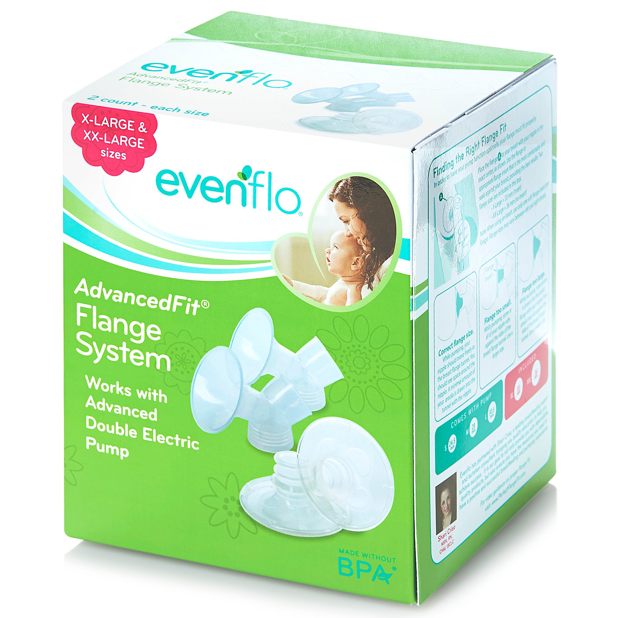 Midway Importing Inc 5143111 - Evenflo® AdvancedFit™ Flange System - 1/Each, 12/Case