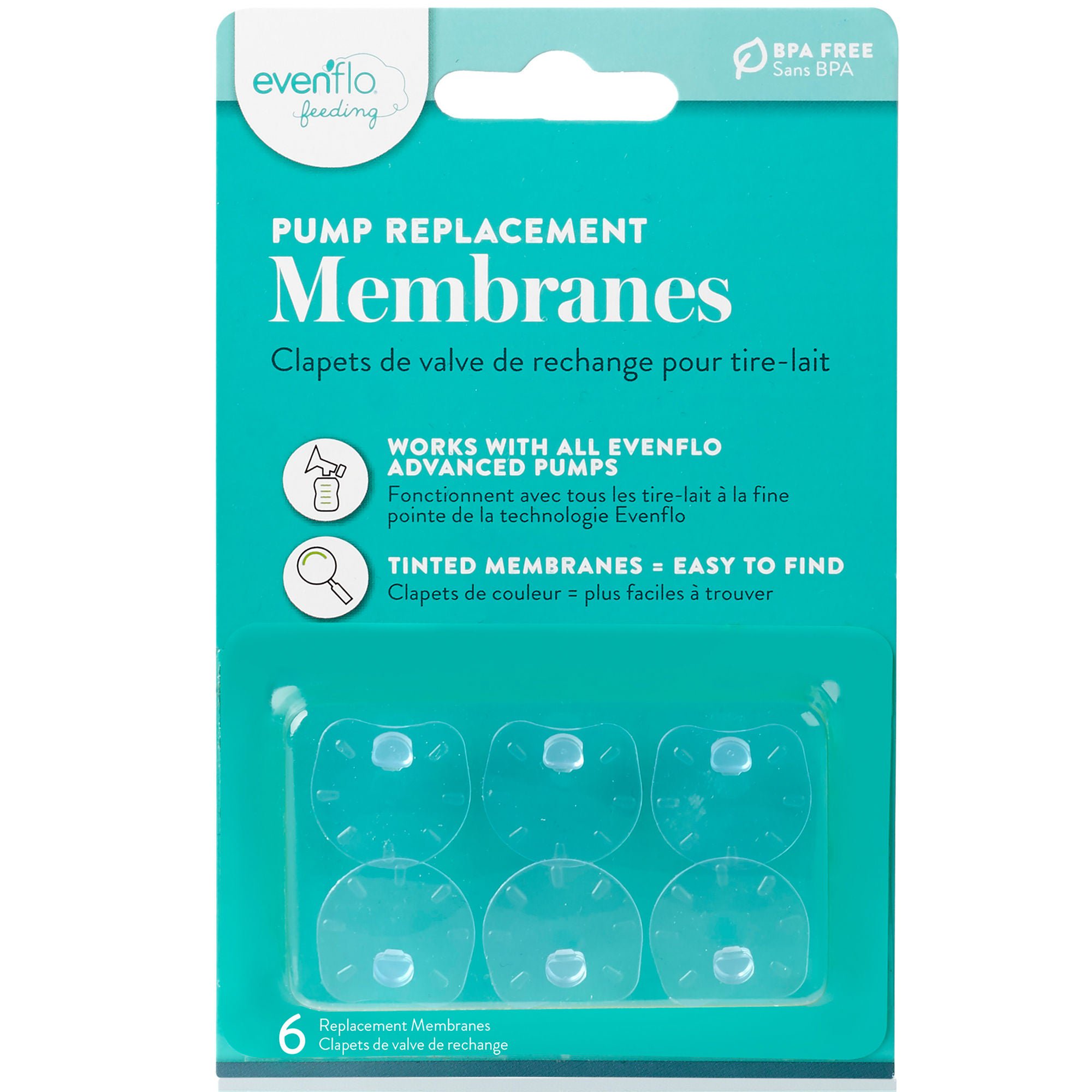 Midway Importing Inc - 5146111 Evenflo® Breast Pump Replacement Membrane