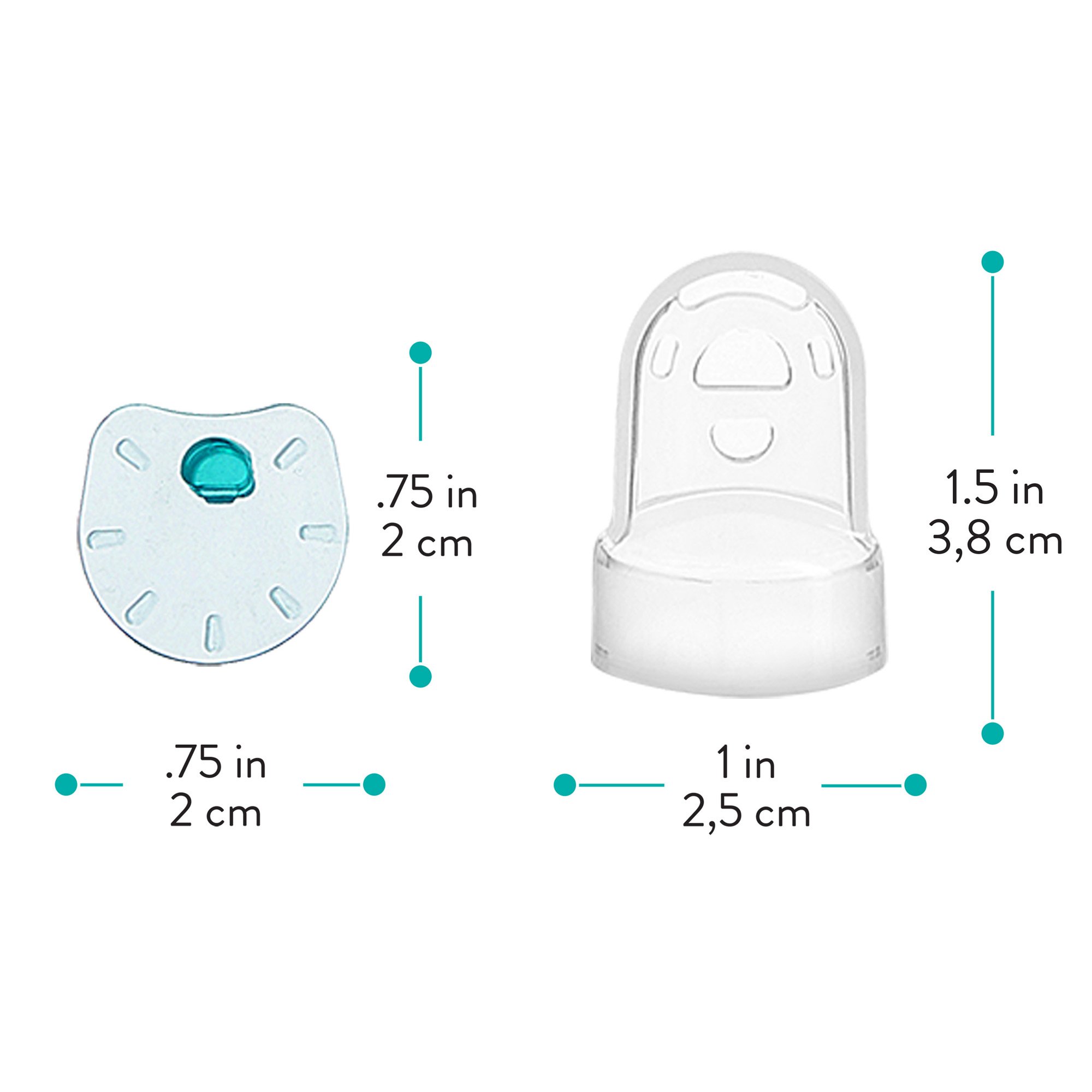 Midway Importing Inc 5141111 - Evenflo® Breast Pump Replacement Membrane and Valve - 1/Each, 24/Case