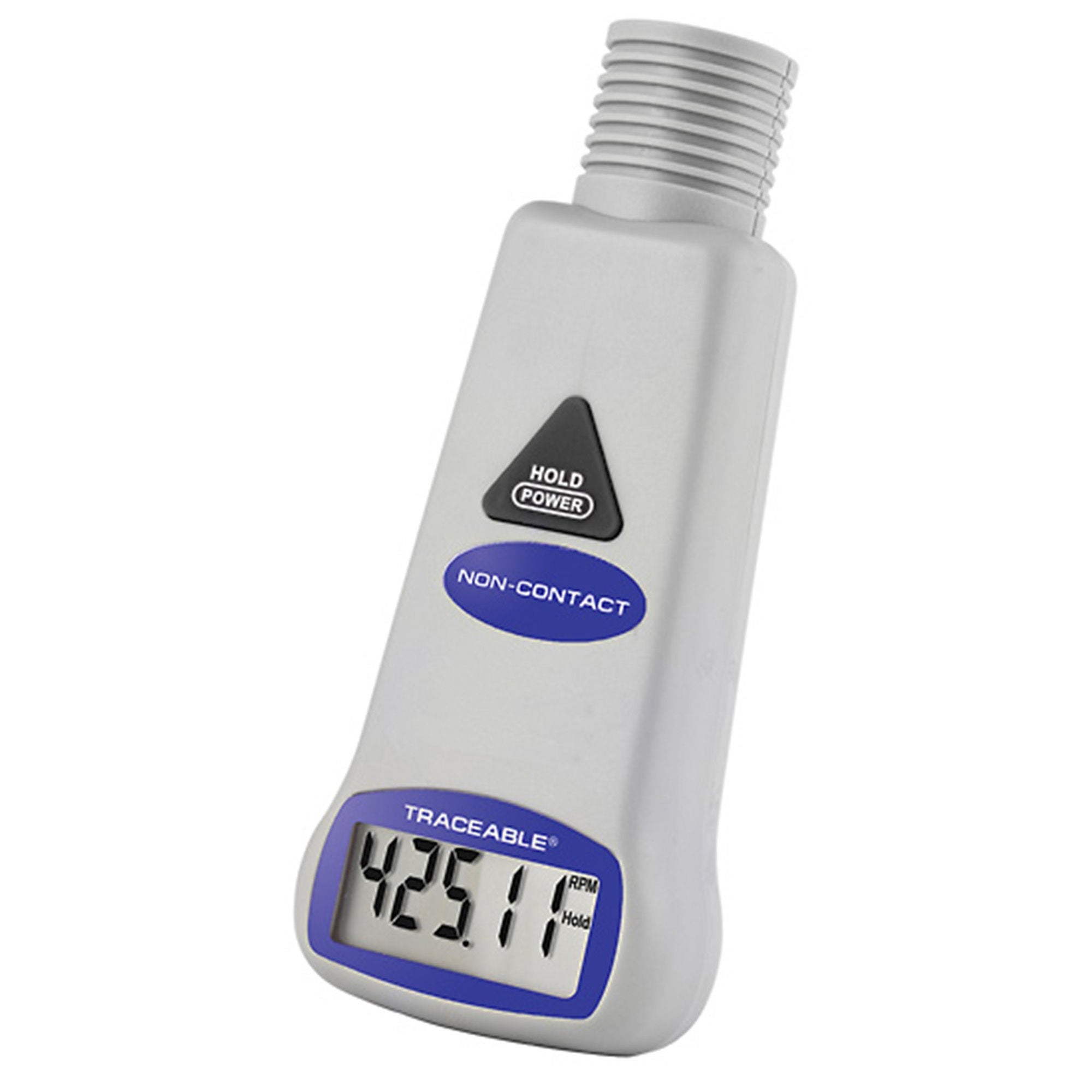 Cole-Parmer-Antylia Scientific - 98767-08 Traceable® Tachometer 1-1/4 X 1-3/4 X 4-3/4 Inch, 10.000 to 99999 rpm Range, 0.001/0.01/0.1/1 Resolution, ±0.04% of reading + 0.02 rpm, ±0.04% of reading + 22 rpm Accuracy