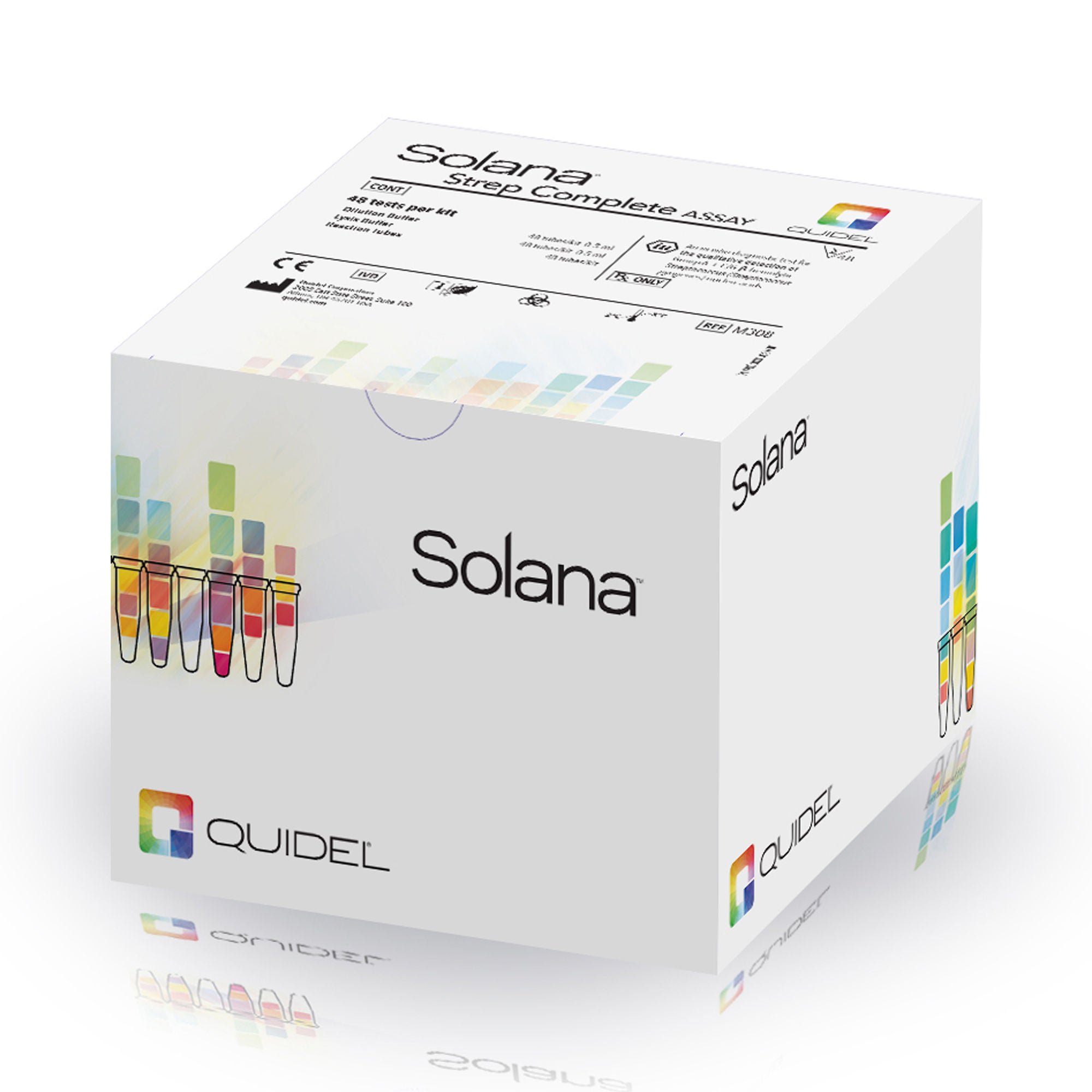 Quidel - M305 Quidel Solana® Strep Complete Respiratory Test Kit