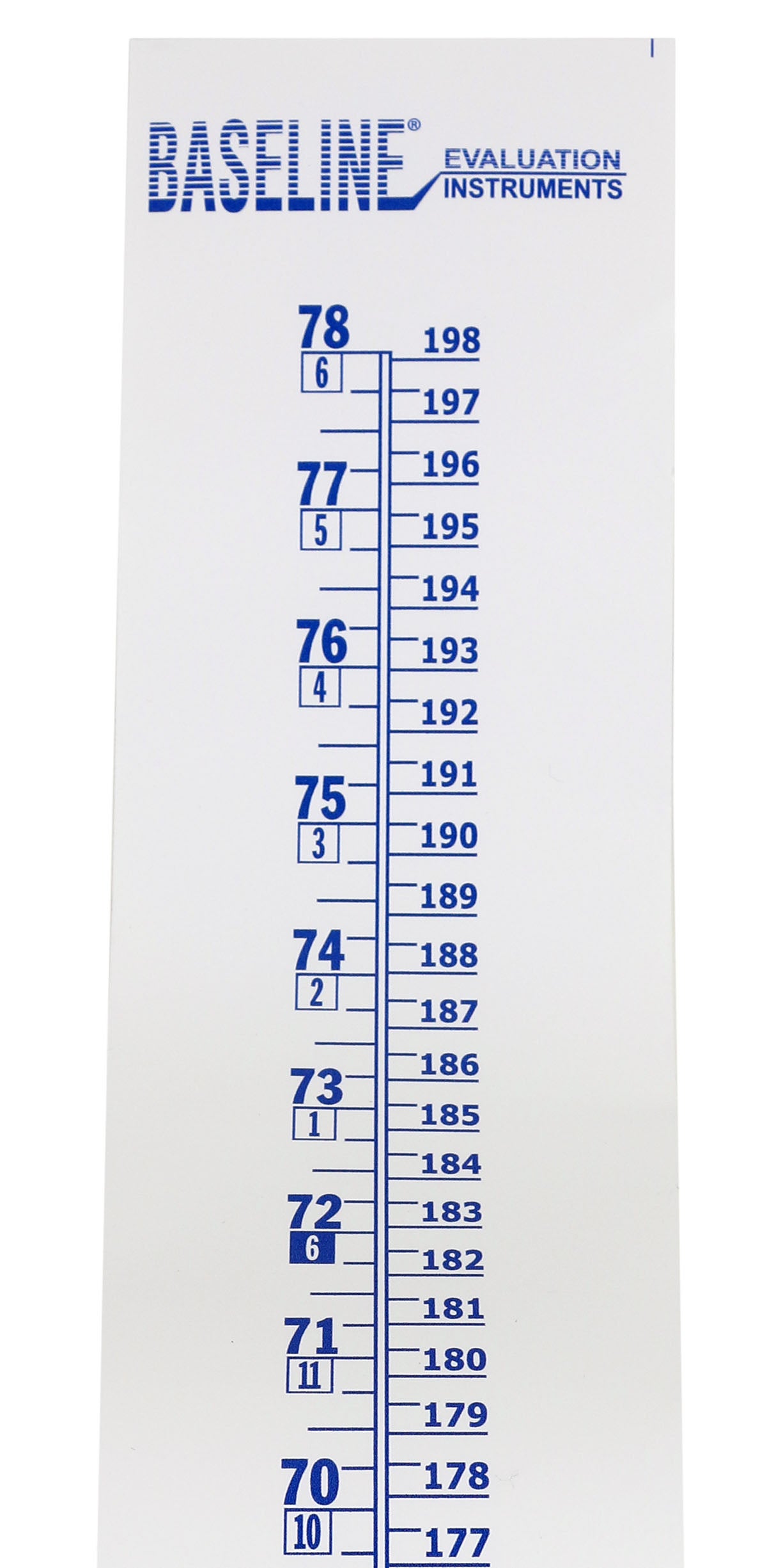 Fabrication Enterprises - 12-0920 Growth Chart Baseline® 4 X 4 X 4 Inch