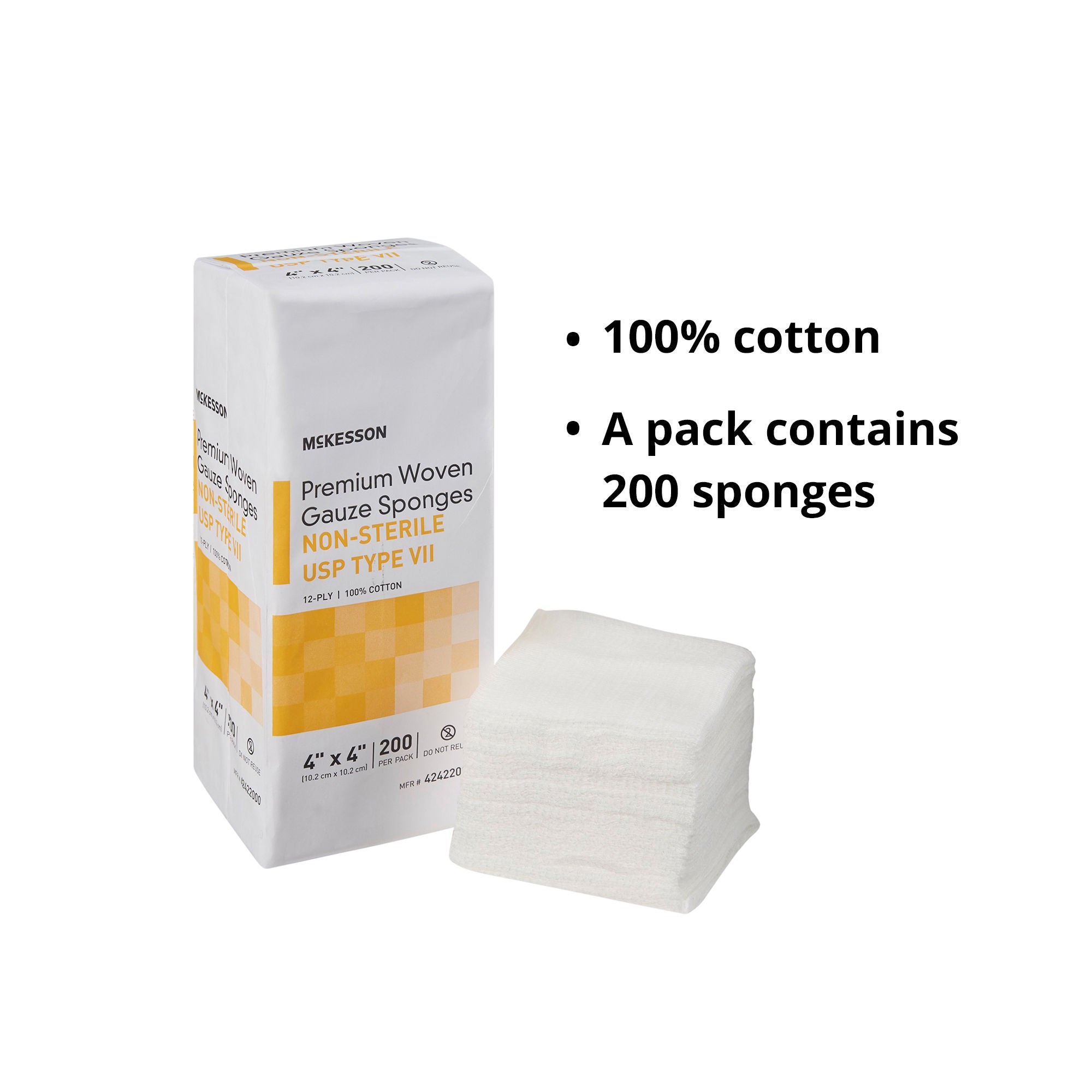 McKesson Gauze Sponge 42422000 by McKesson Brand