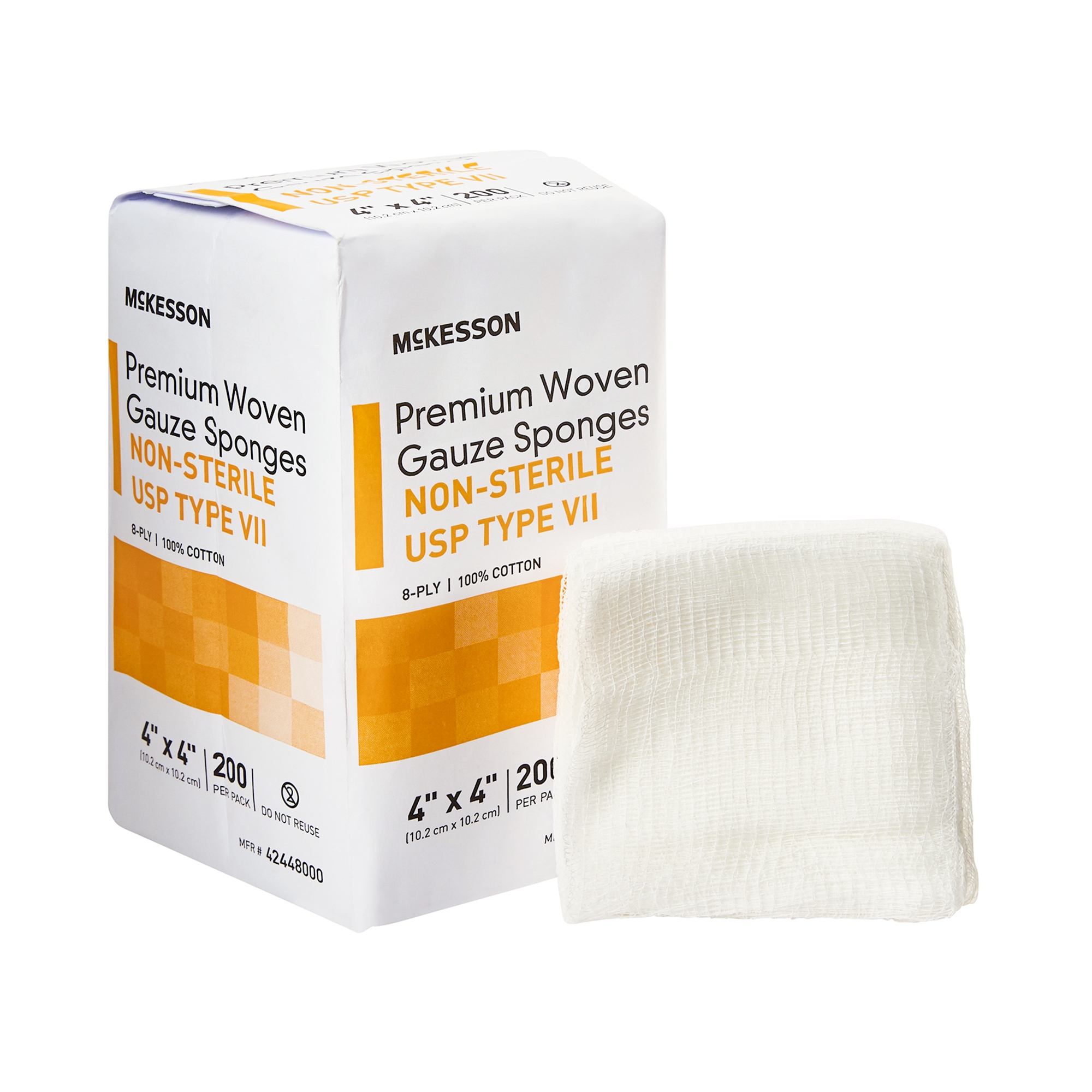 McKesson Brand - 42448000 McKesson USP Type VII Gauze Sponge