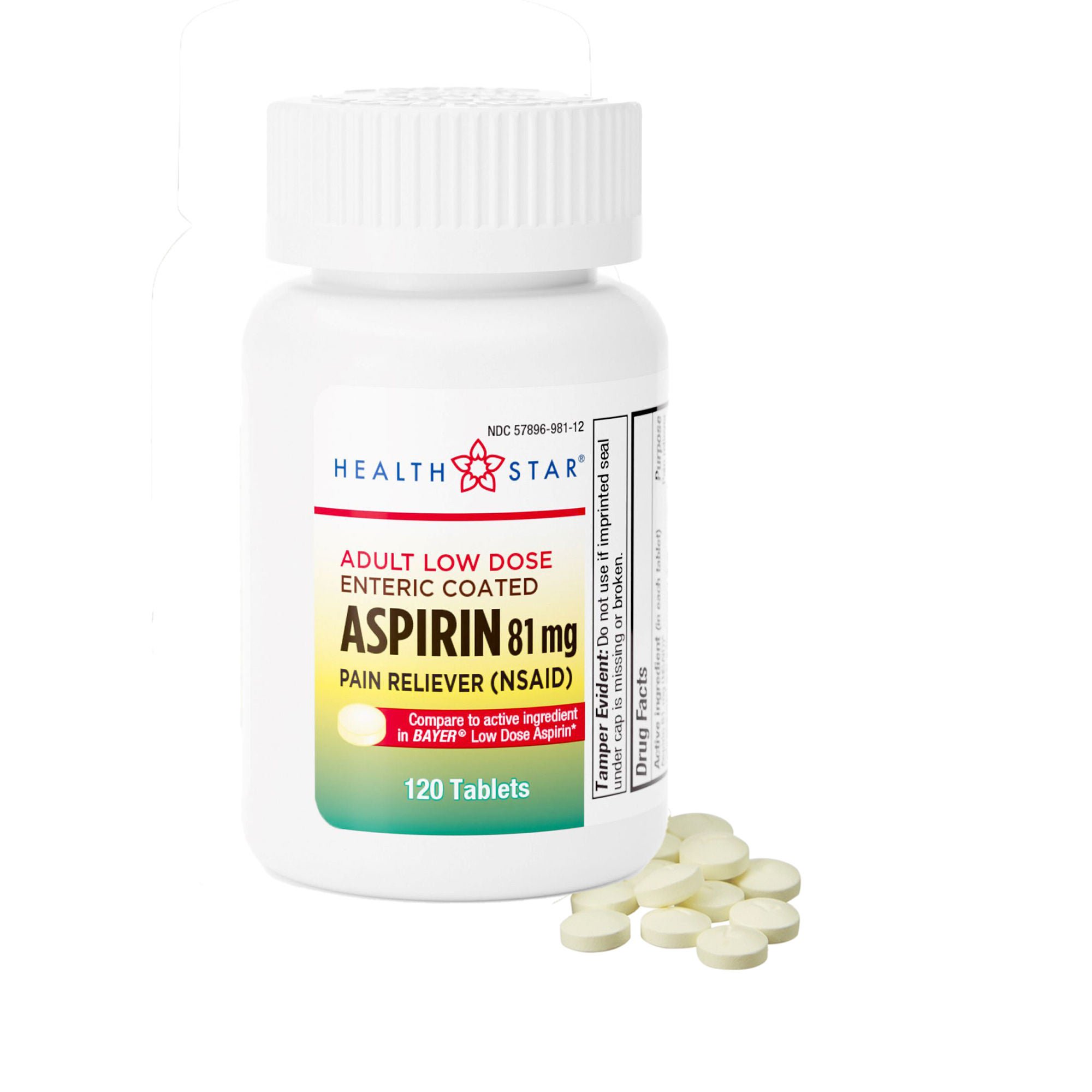 Geri-Care - 981-12-HST Health Star® Low-Dose Aspirin