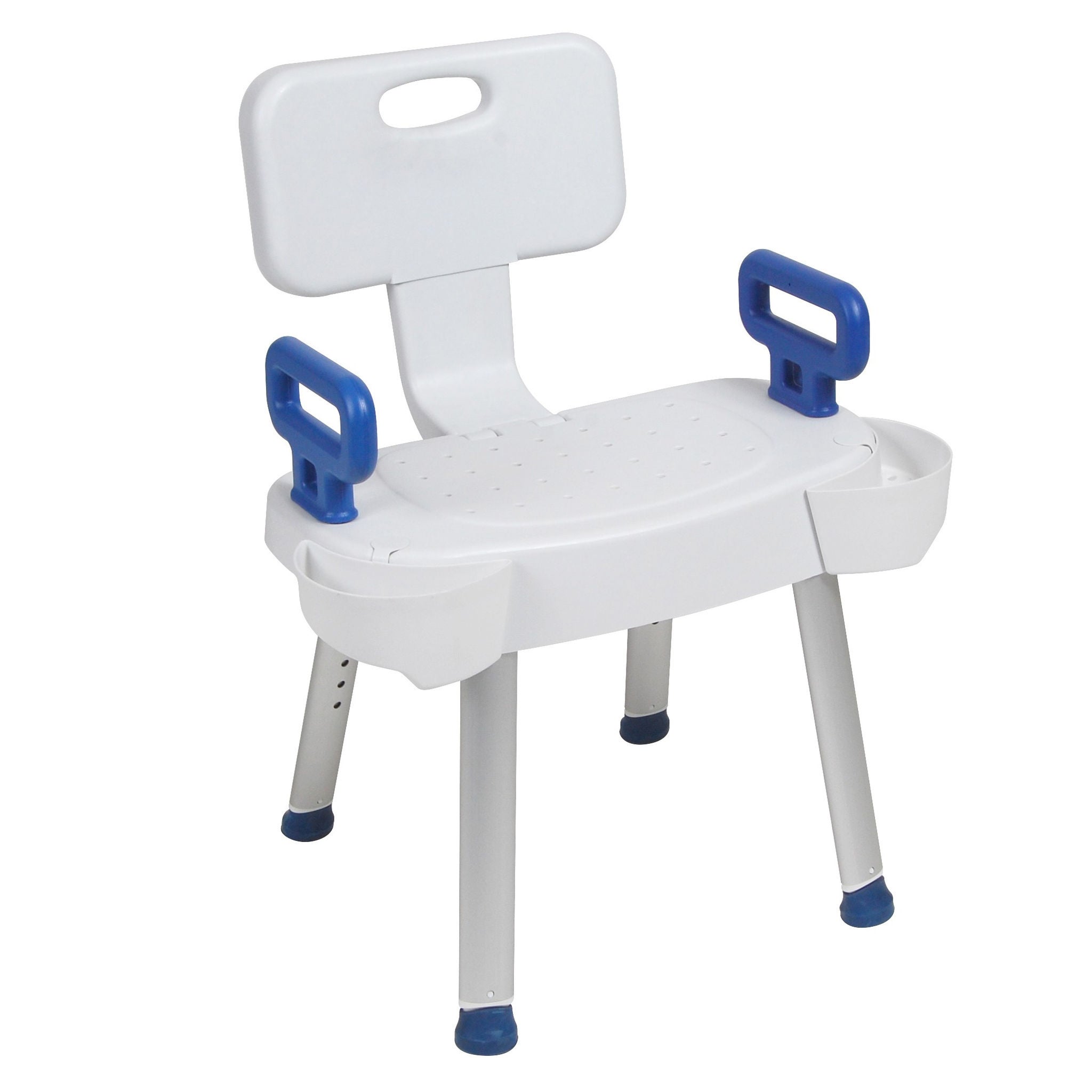 Drive DeVilbiss Healthcare - RTL12606 Shower Chair drive™ Without Arms Plastic Frame With Backrest 21-1/2 Inch Seat Width 300 lbs. Weight Capacity