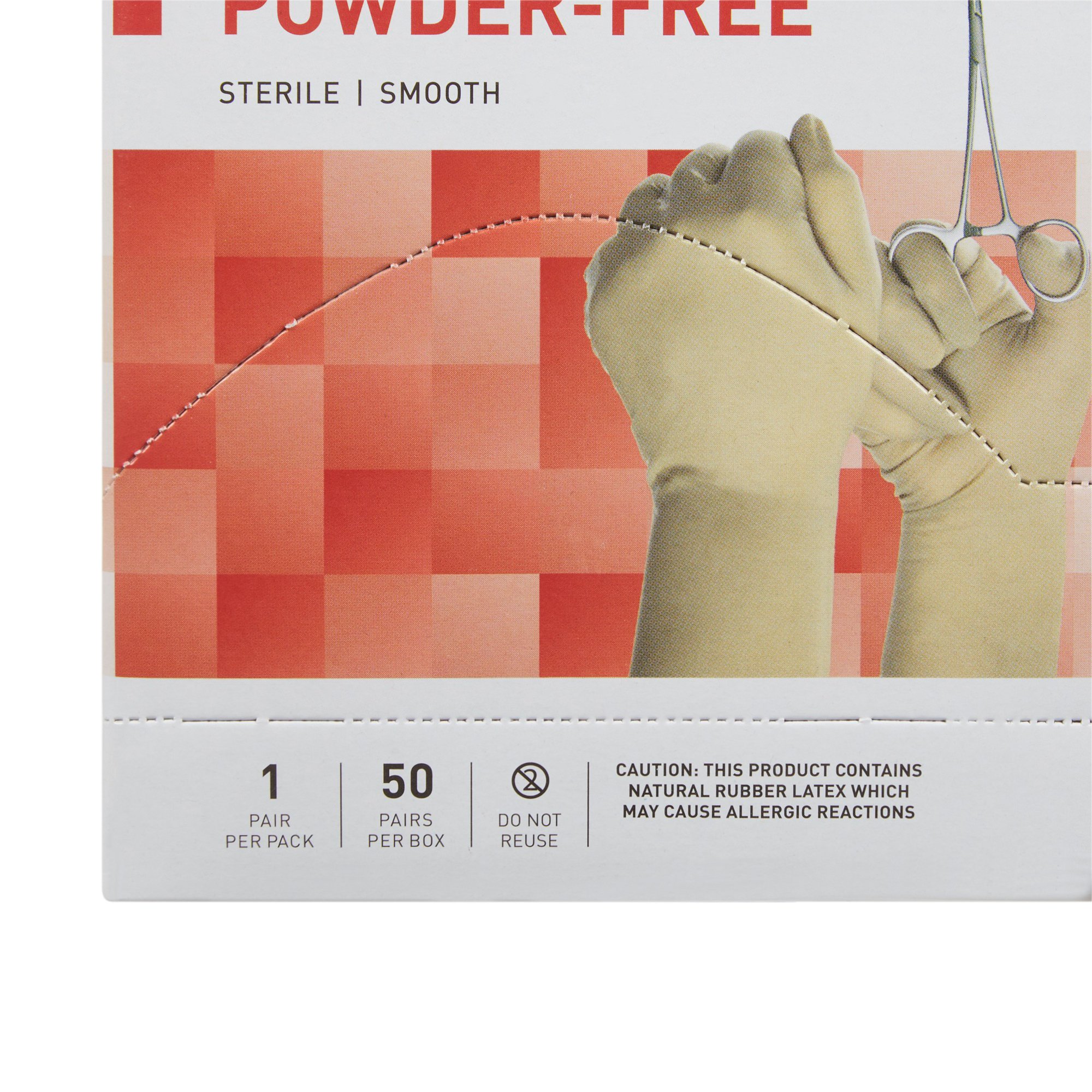 McKesson Brand 20-1090N - McKesson Perry® Performance Plus Surgical Glove, Size 9, Cream - 50/Box, 200/Case