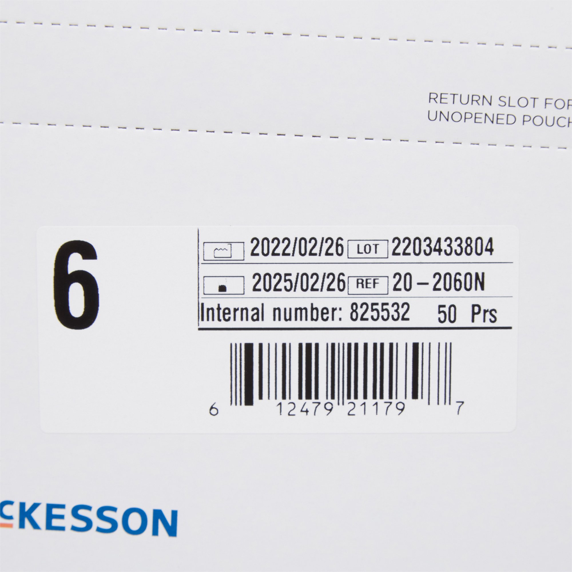 McKesson Brand 20-2060N - McKesson Perry® Performance Plus Polyisoprene Surgical Glove, Size 6, Green - 50/Box, 200/Case