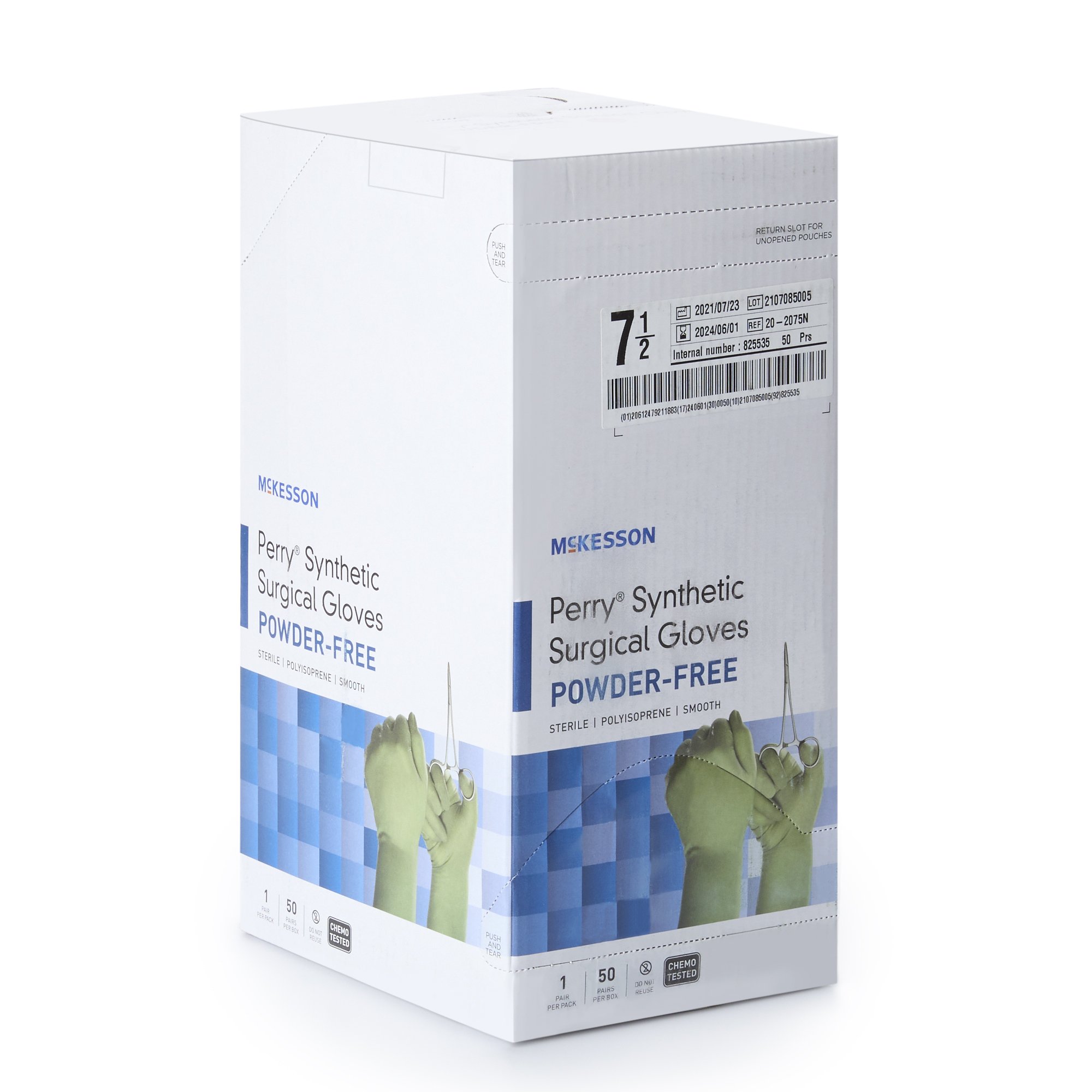 McKesson Brand - 20-2075N McKesson Perry® Performance Plus Polyisoprene Surgical Glove