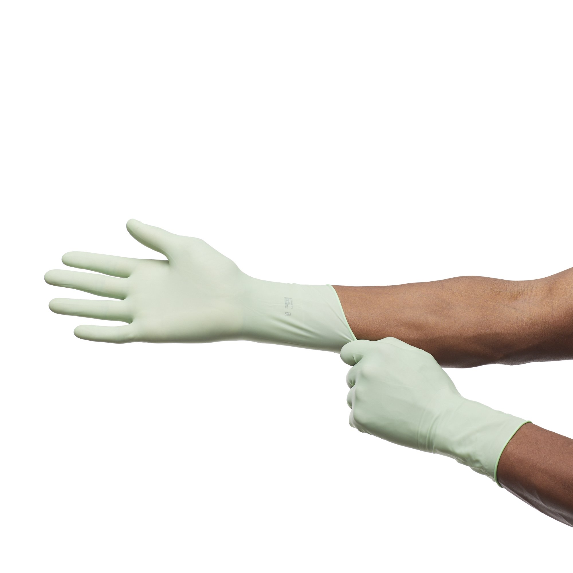 McKesson Brand 20-2080N - McKesson Perry® Performance Plus Polyisoprene Surgical Glove, Size 8, Green - 50/Box, 200/Case