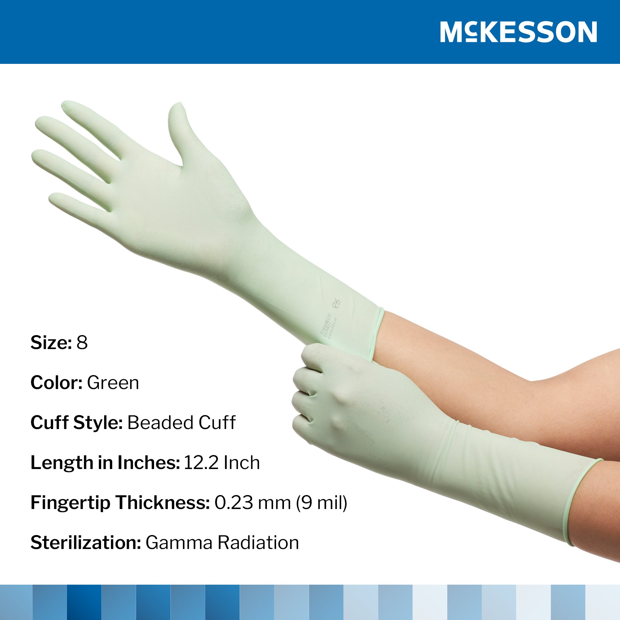 McKesson Brand - 20-2080N McKesson Perry® Performance Plus Polyisoprene Surgical Glove