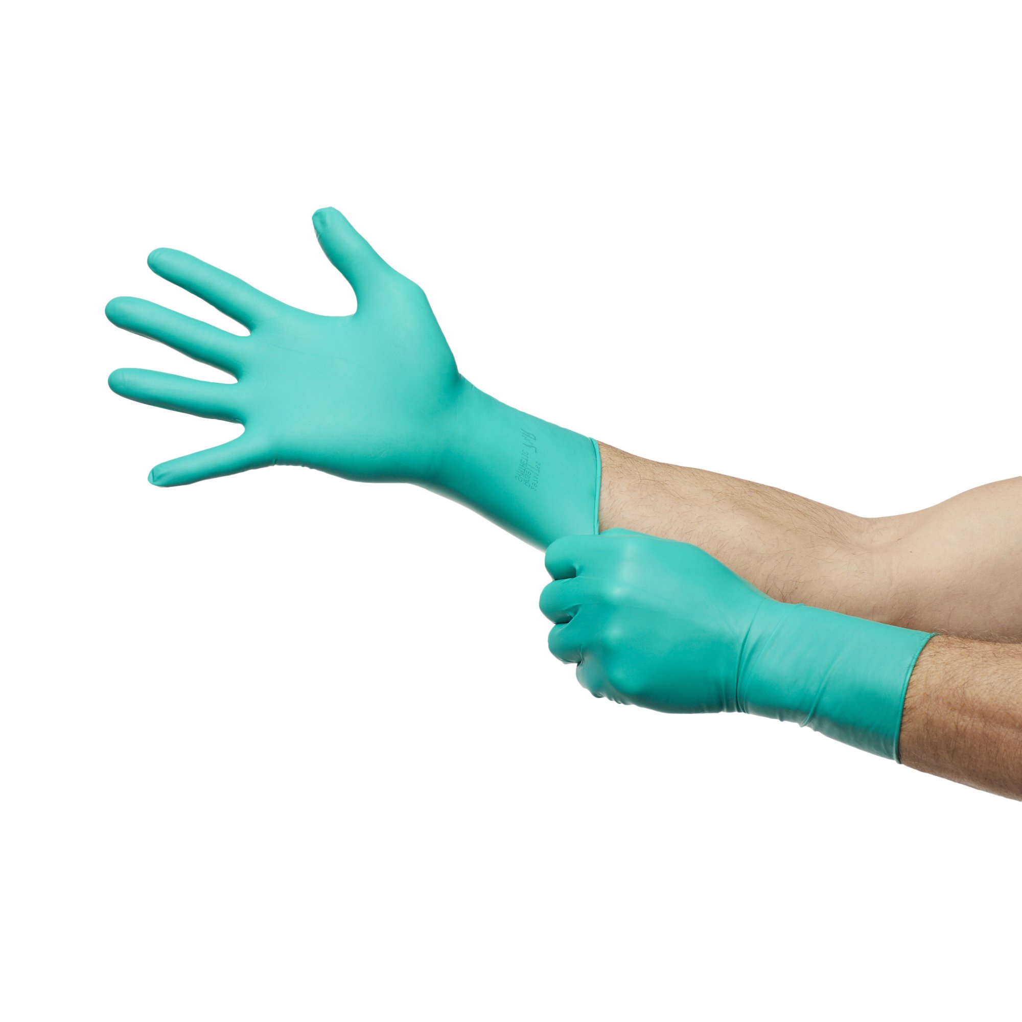 McKesson Brand 20-2575N - McKesson Perry® Performance Plus Polychloroprene Surgical Glove, Size 7.5, Green - 1/Pair, 50/Box, 200/Case