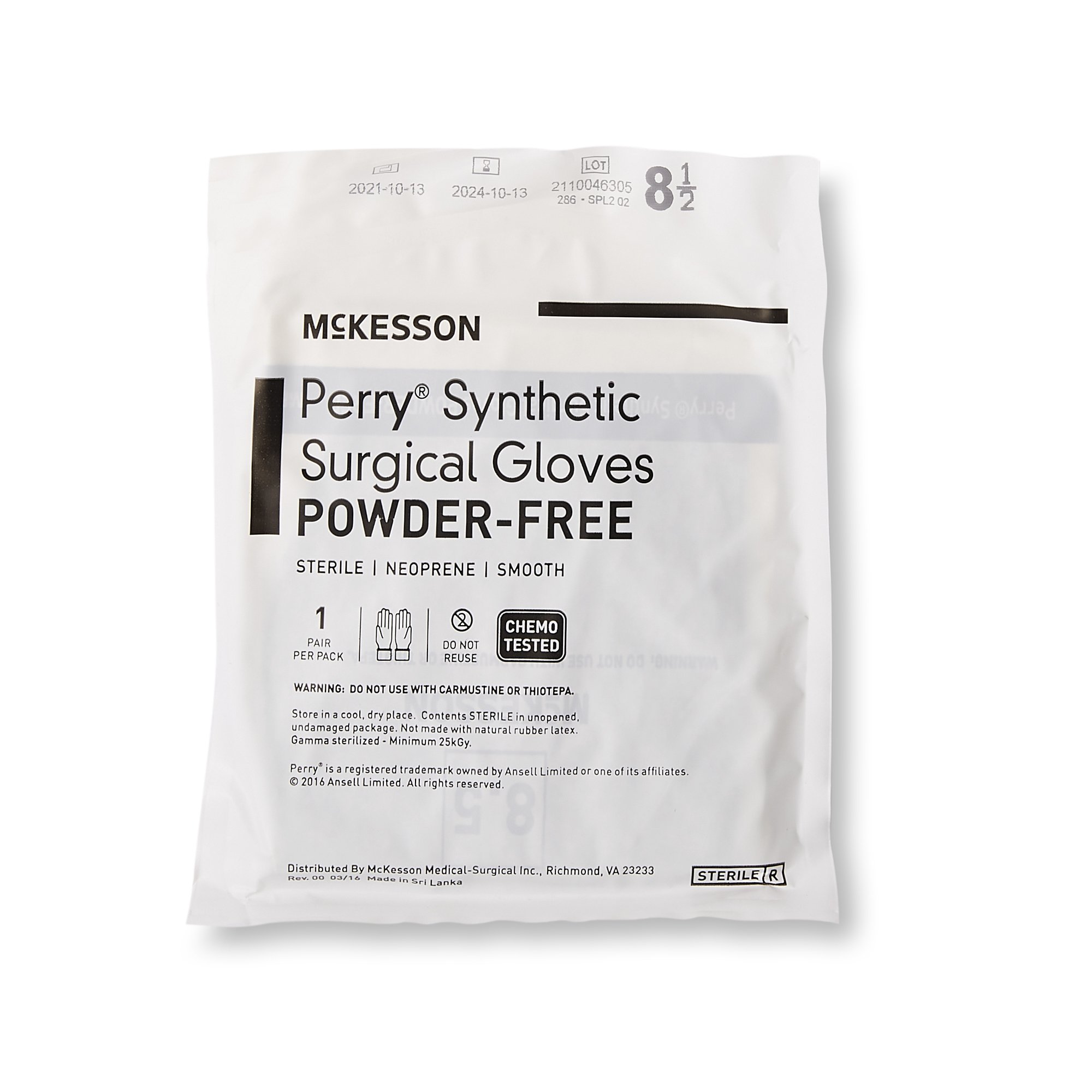 McKesson Brand - 20-2585N McKesson Perry® Performance Plus Polychloroprene Surgical Glove