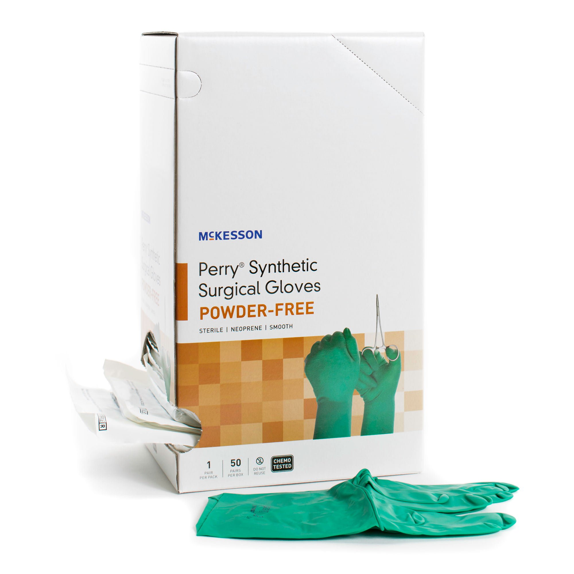 McKesson Brand - 20-2590N McKesson Perry® Performance Plus Polychloroprene Surgical Glove