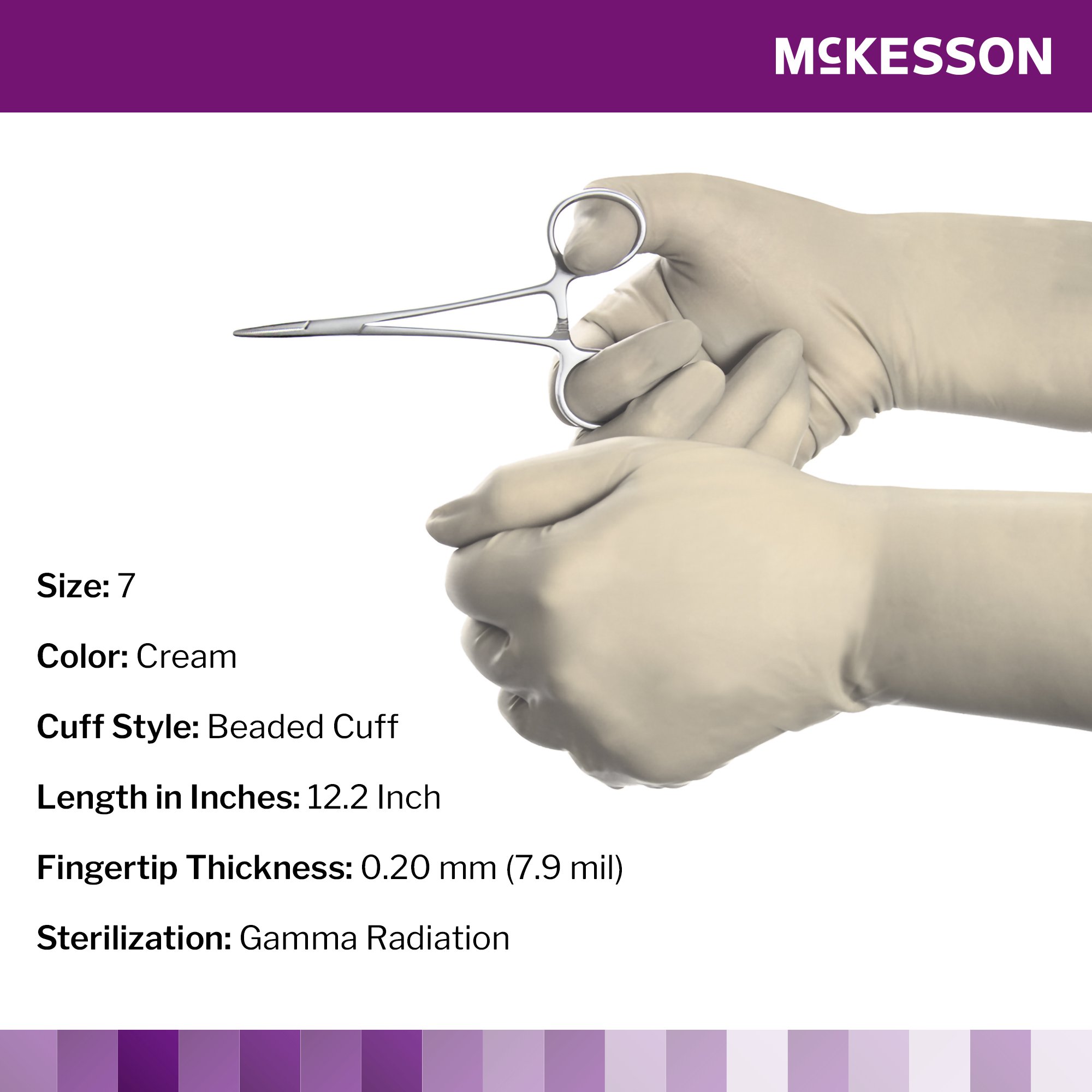 McKesson Brand - 20-2670N McKesson Perry® Polychloroprene Surgical Glove