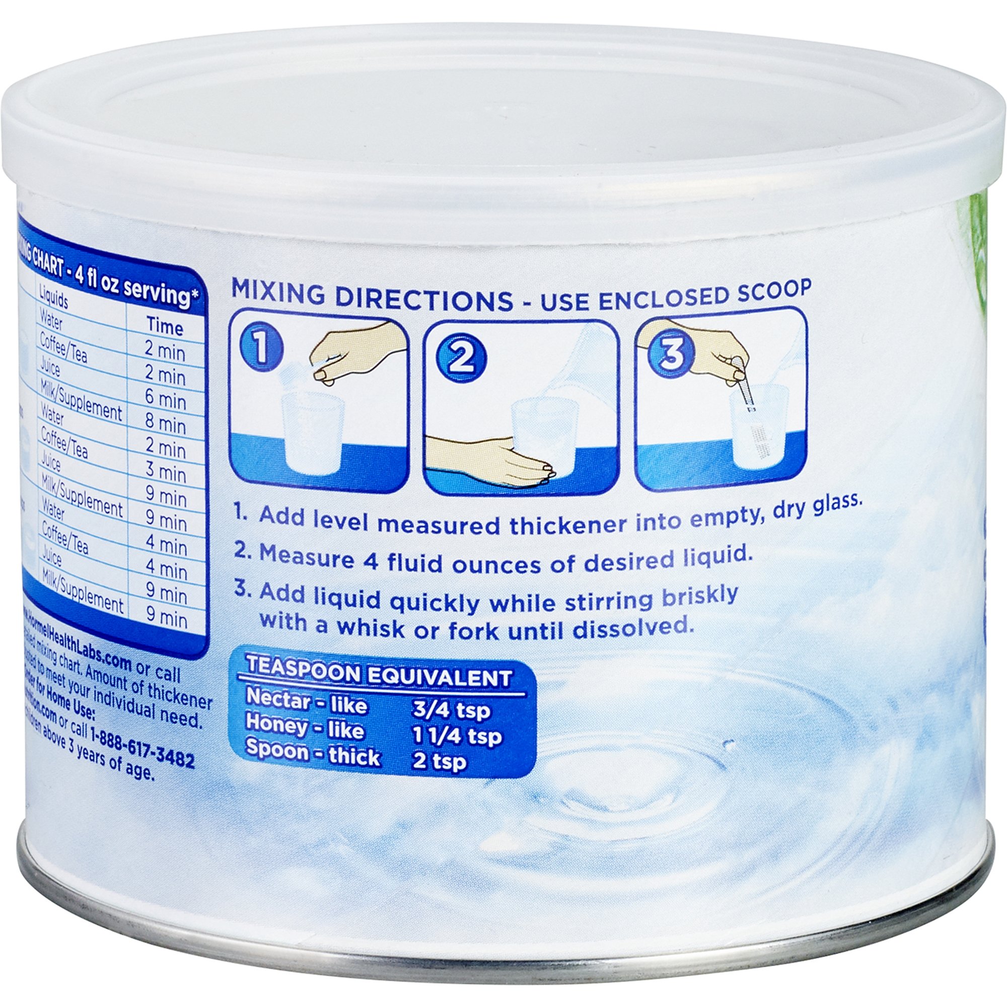 Lyons Magnus LLC 25544 - Thick & Easy® Clear Food and Beverage Thickener, 4.4-ounce canister - 1/Each, 4/Case