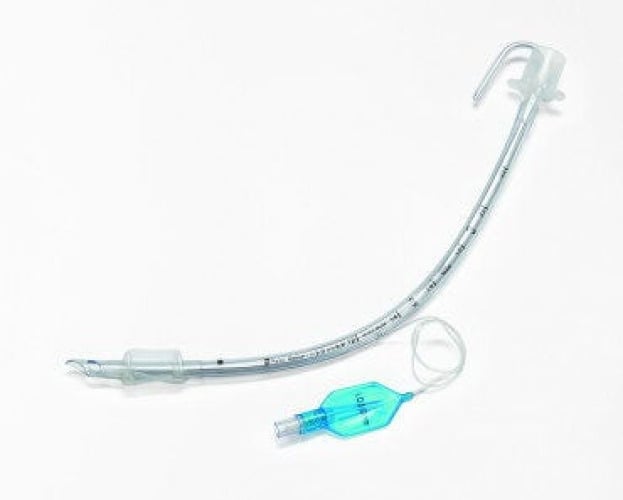 Sun Med - H-PFST-75-10 Cuffed Endotracheal Tube Flex-Tip® Curved 7.5 mm ID Adult Murphy Eye