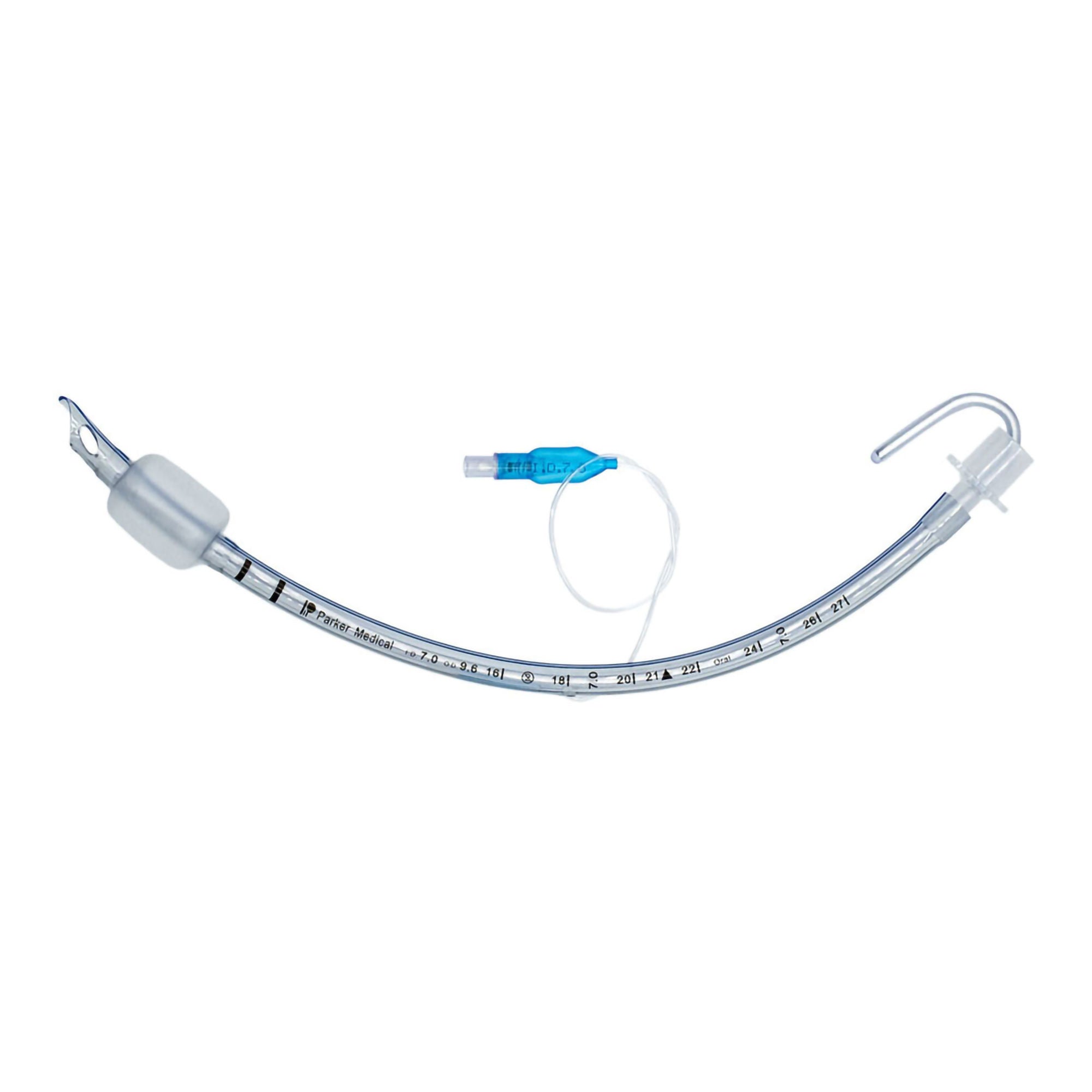 Sun Med - H-PFST-80-10 Cuffed Endotracheal Tube Flex-Tip® Curved 8.0 mm ID Adult Murphy Eye