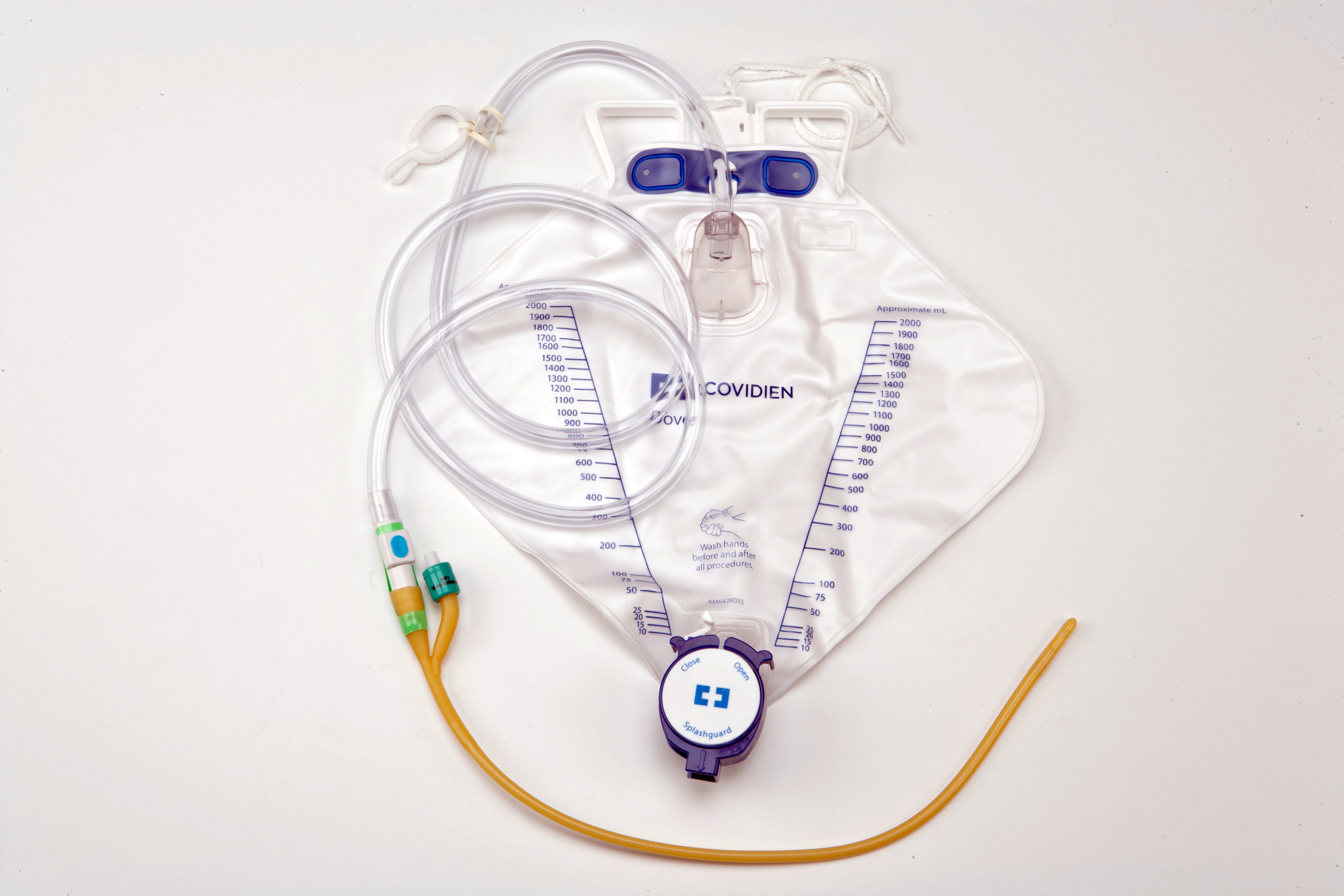 Cardinal 6156- - Curity™ Indwelling Catheter Tray, 18 Fr. - 1/Each, 10/Case