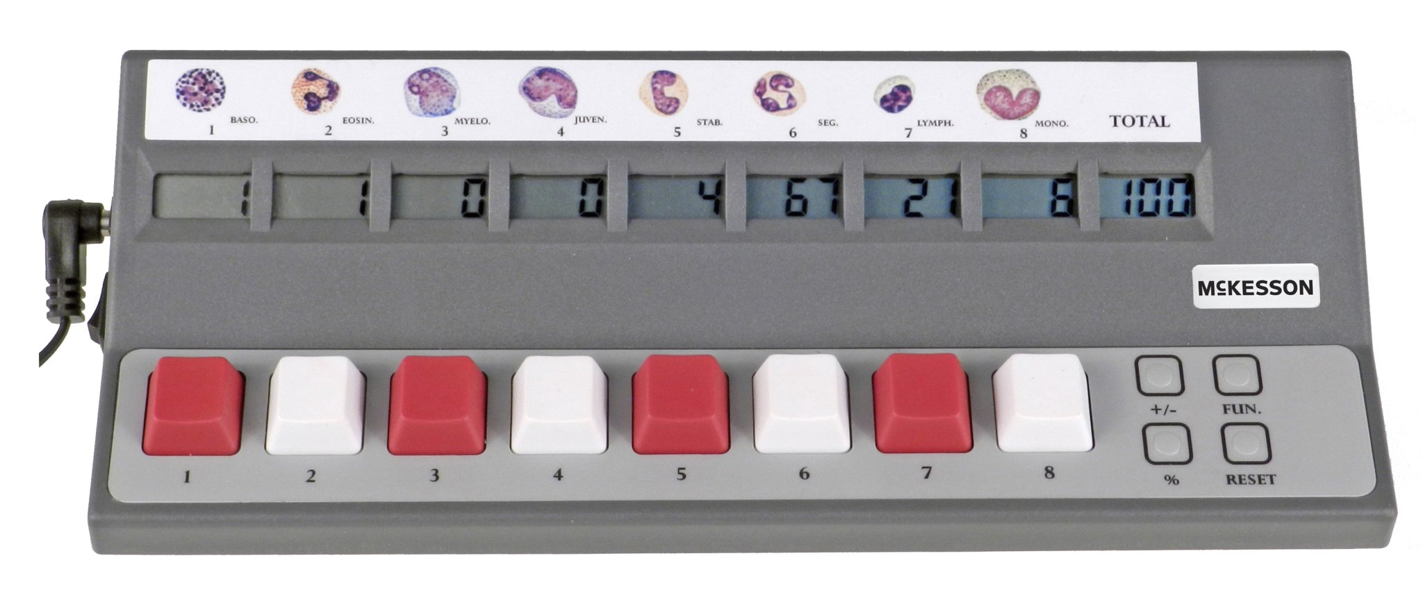 McKesson Brand 606D - McKesson Differential Cell Counter – Digital - 1/Each