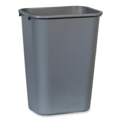 Essendant Co-United Stationers - RCP295700GY Trash Can Rubbermaid® 41 Quart / 10.25 gal. Gray Plastic Rectangular