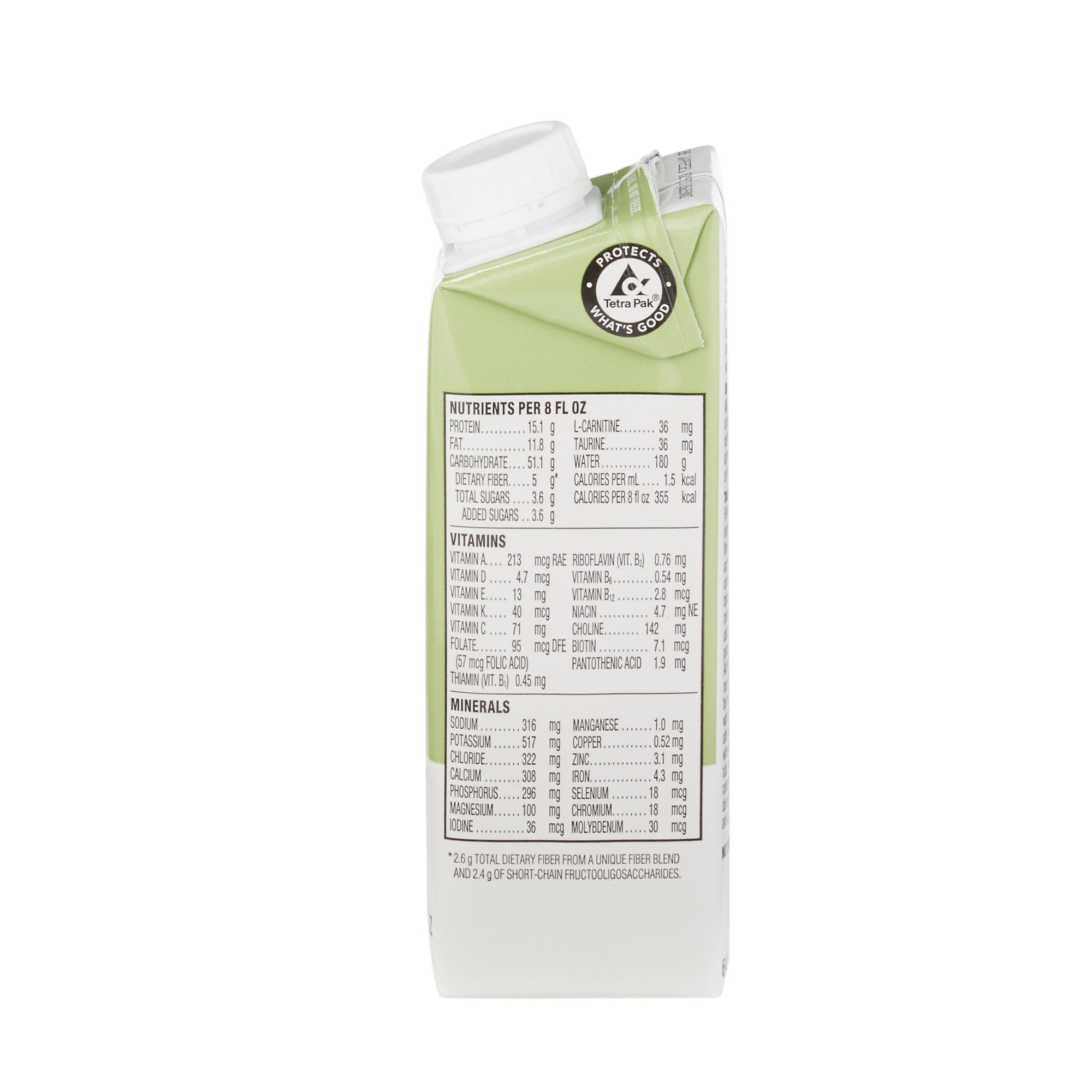 Abbott Nutrition 64628 - Jevity® 1.5 Cal Complete, Balanced Nutrition with Fiber, 8-ounce carton - 1/Each, 24/Case