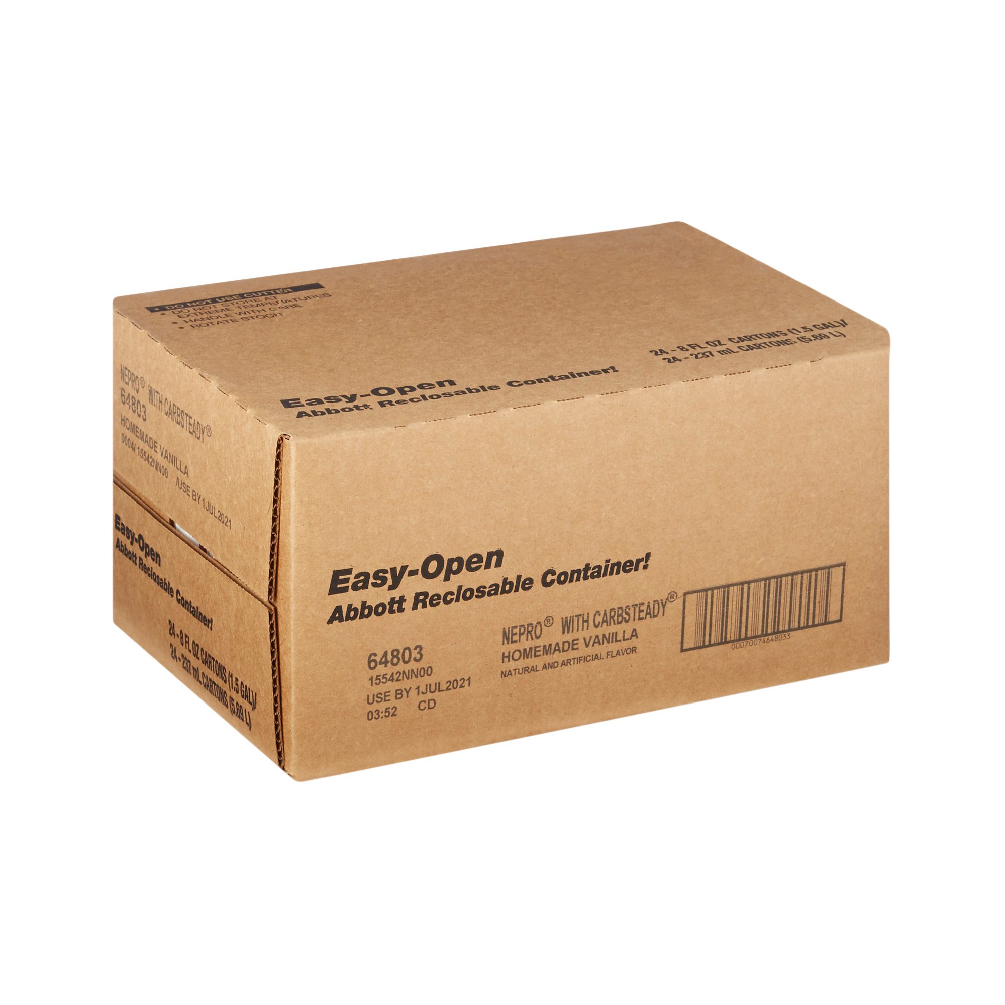 Abbott Nutrition 64803 - Nepro® with Carbsteady® Vanilla Therapeutic Nutrition for those on Dialysis - 1/Each, 24/Case