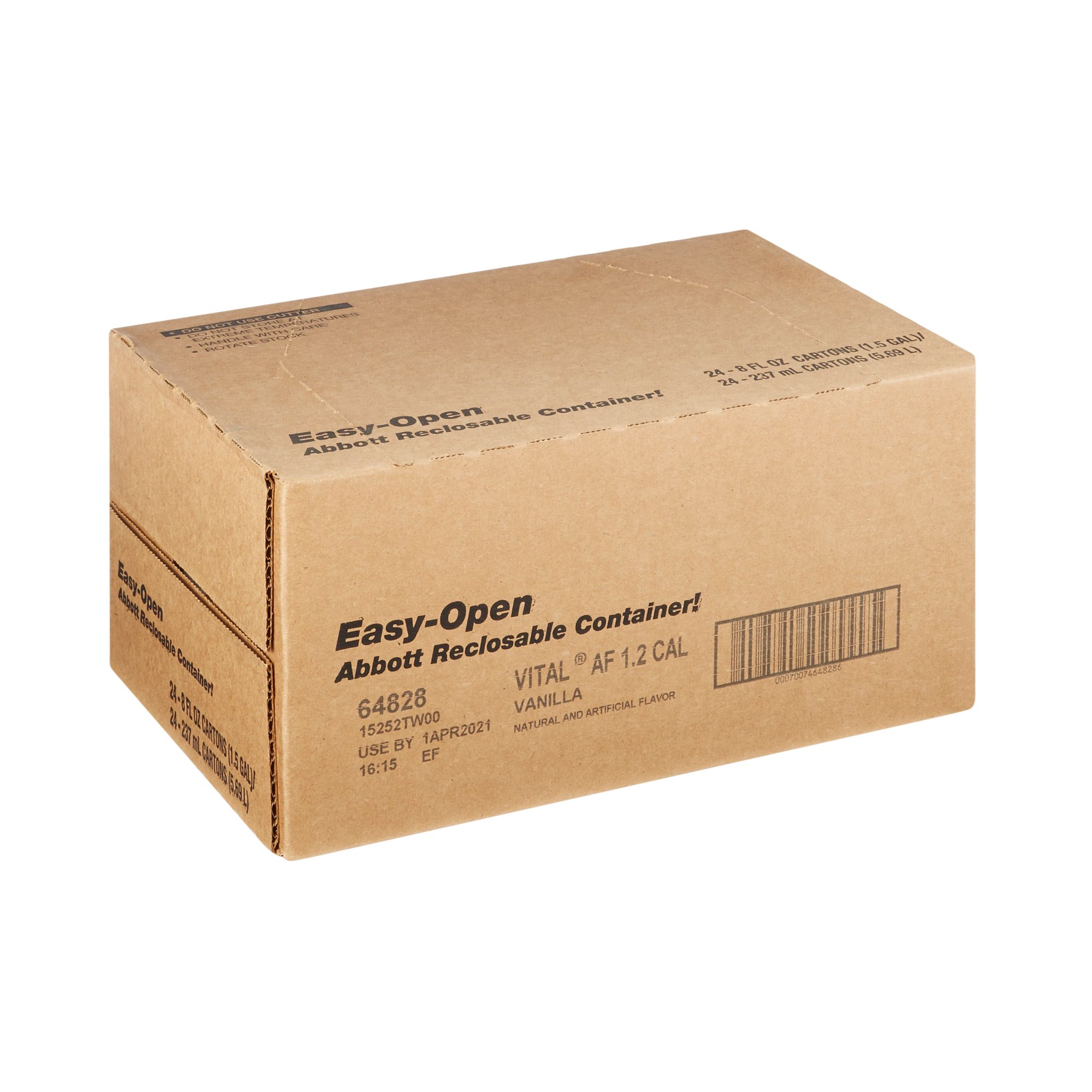 Abbott Nutrition - 64828 Vital AF 1.2 Cal Vanilla Peptide-Based Nutrition for Inflammation and Tolerance