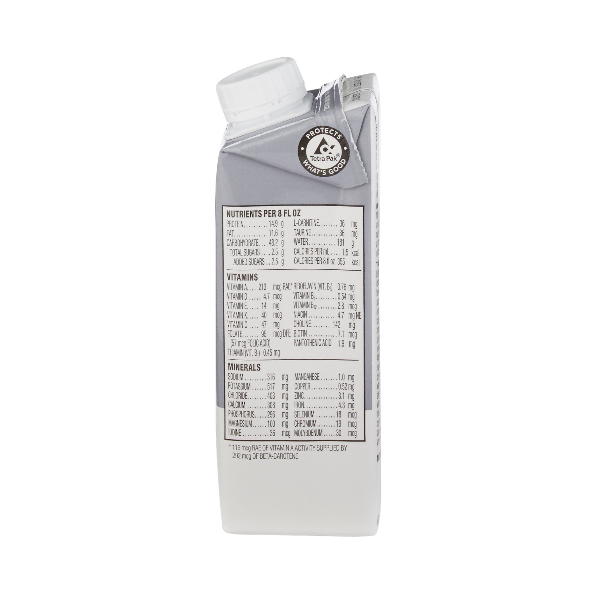 Abbott Nutrition 64837 - Osmolite 1.5 Cal Nutrition, Tube-Feeding, 8-ounce carton - 1/Each, 24/Case