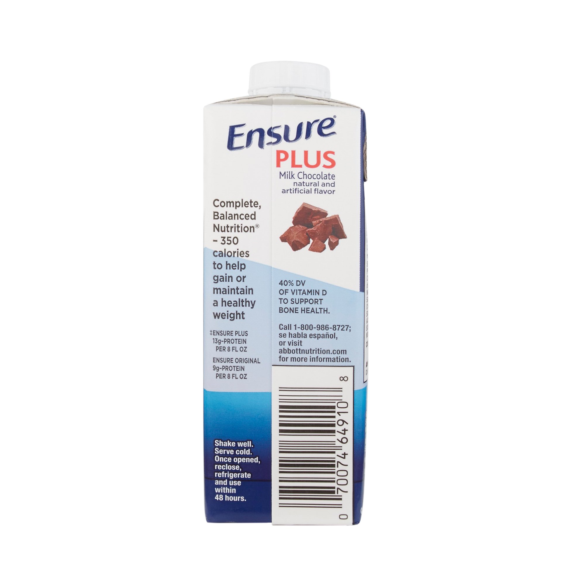 Abbott Nutrition - 64911 Ensure® Plus Therapeutic Nutrition
