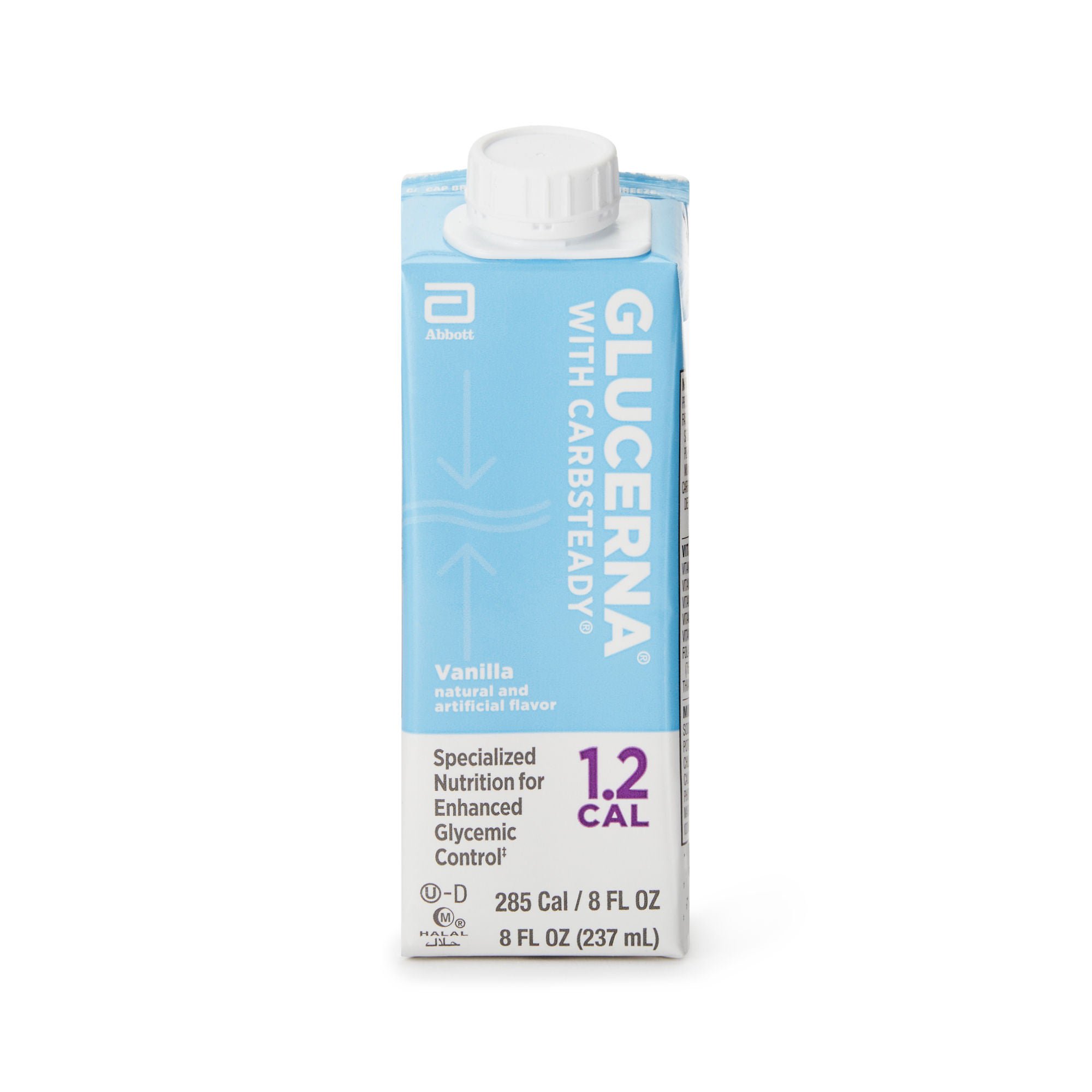 Abbott Nutrition - 64918 Glucerna® 1.2 Cal Vanilla Specialized Nutrition for Enhanced Glycemic Control