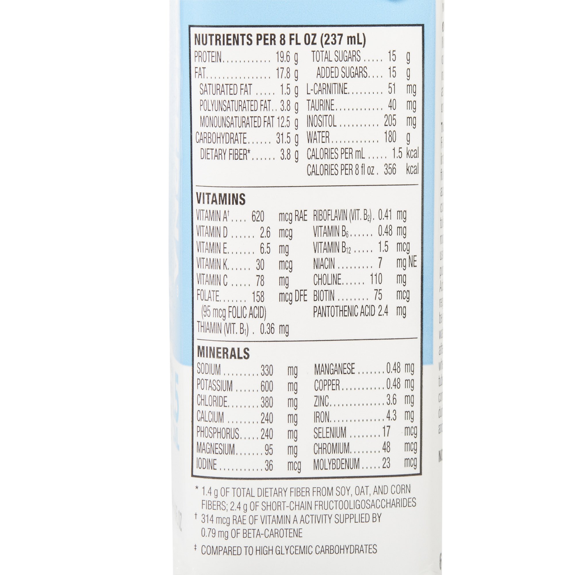 Abbott Nutrition 64920 - Glucerna® 1.5 Cal Vanilla High Protein Nutrition for Enhanced Glycemic Control - 1/Each, 24/Case