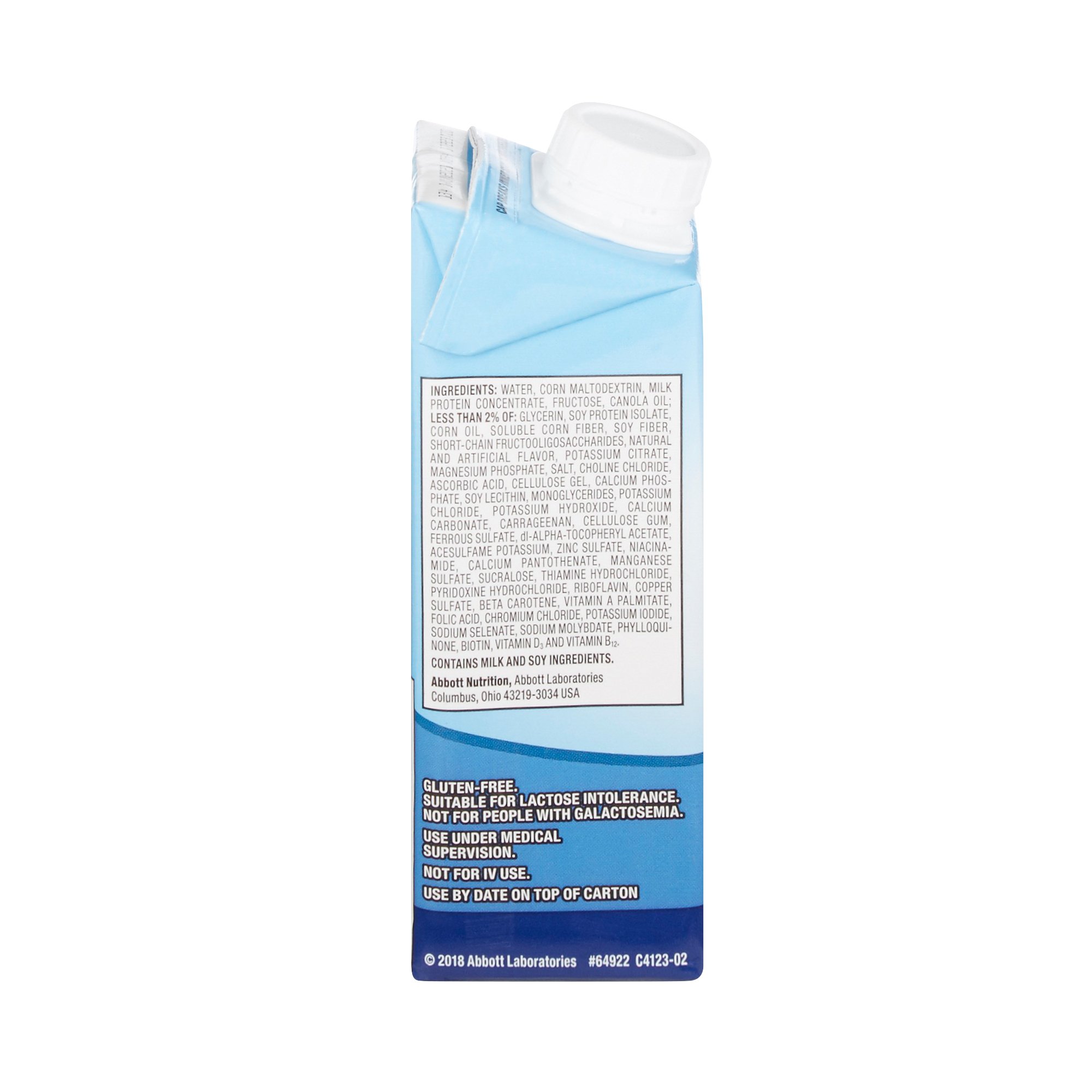 Abbott Nutrition 64922 - Glucerna® Vanilla Therapeutic Nutrition Shake, 8-ounce carton - 1/Each, 24/Case