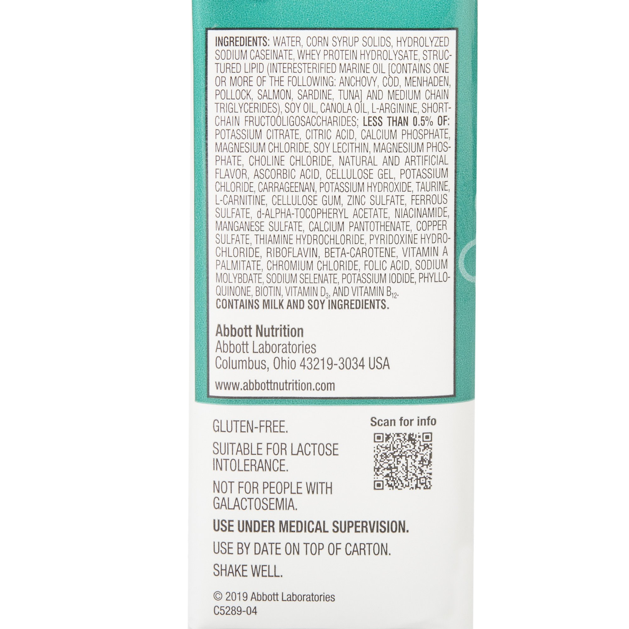 Abbott Nutrition 65007 - Pivot® 1.5 Cal Peptide-Base High Protein Nutrition for Metabolic Stress - 1/Each, 24/Case