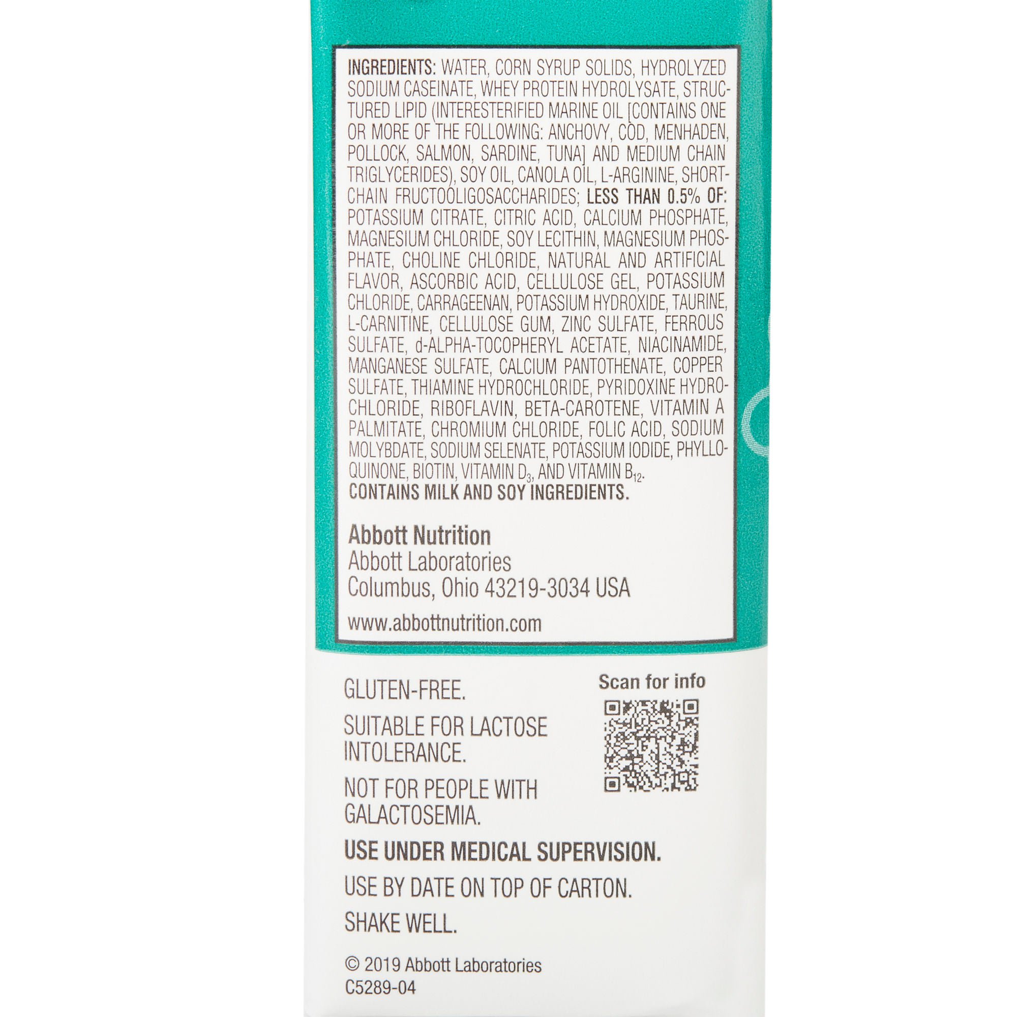 Abbott Nutrition - 65007 Pivot® 1.5 Cal Peptide-Base High Protein Nutrition for Metabolic Stress