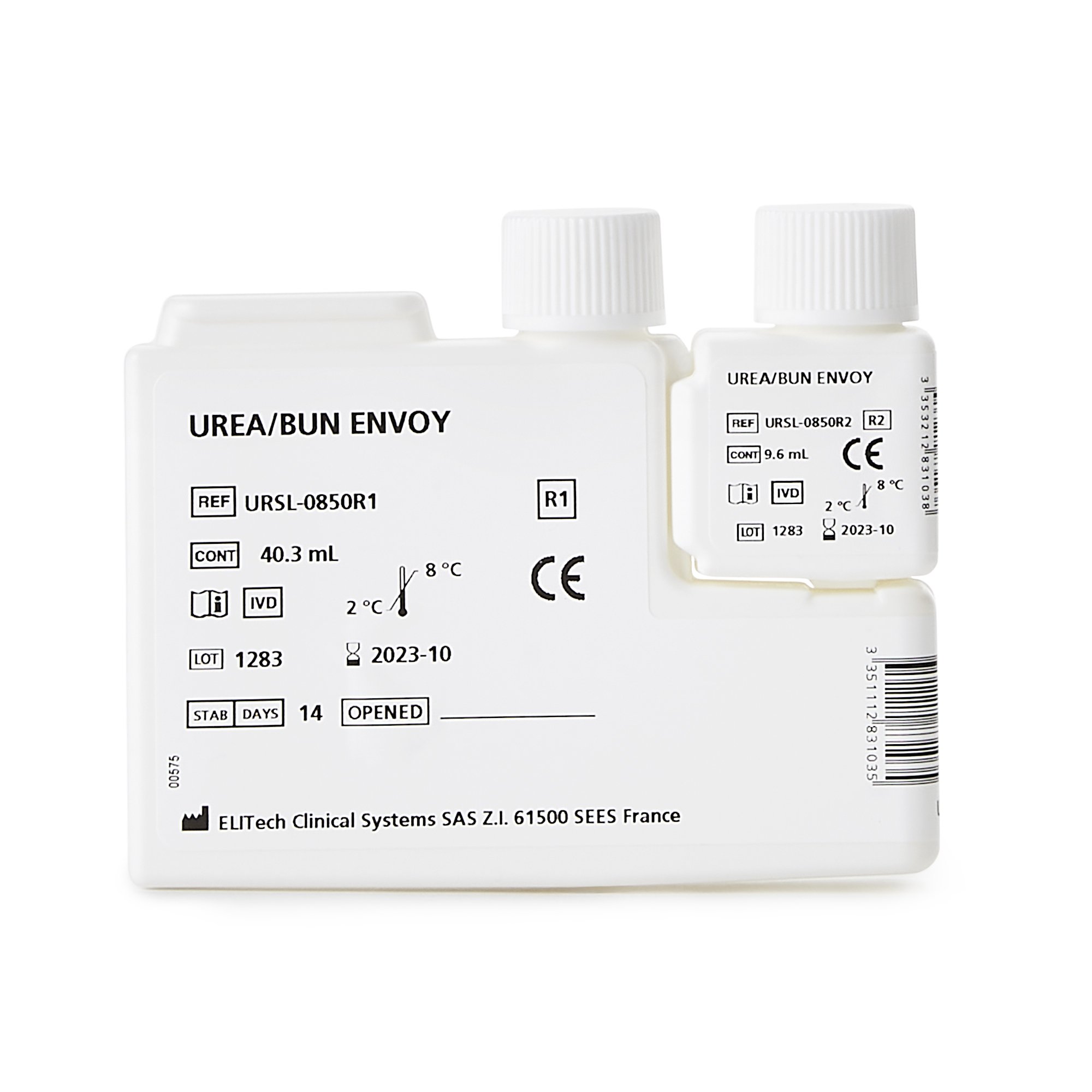 Clinical Diagnostic Solutions 550030 - Envoy® General Chemistry Reagent, BUN test - 1200/Kit