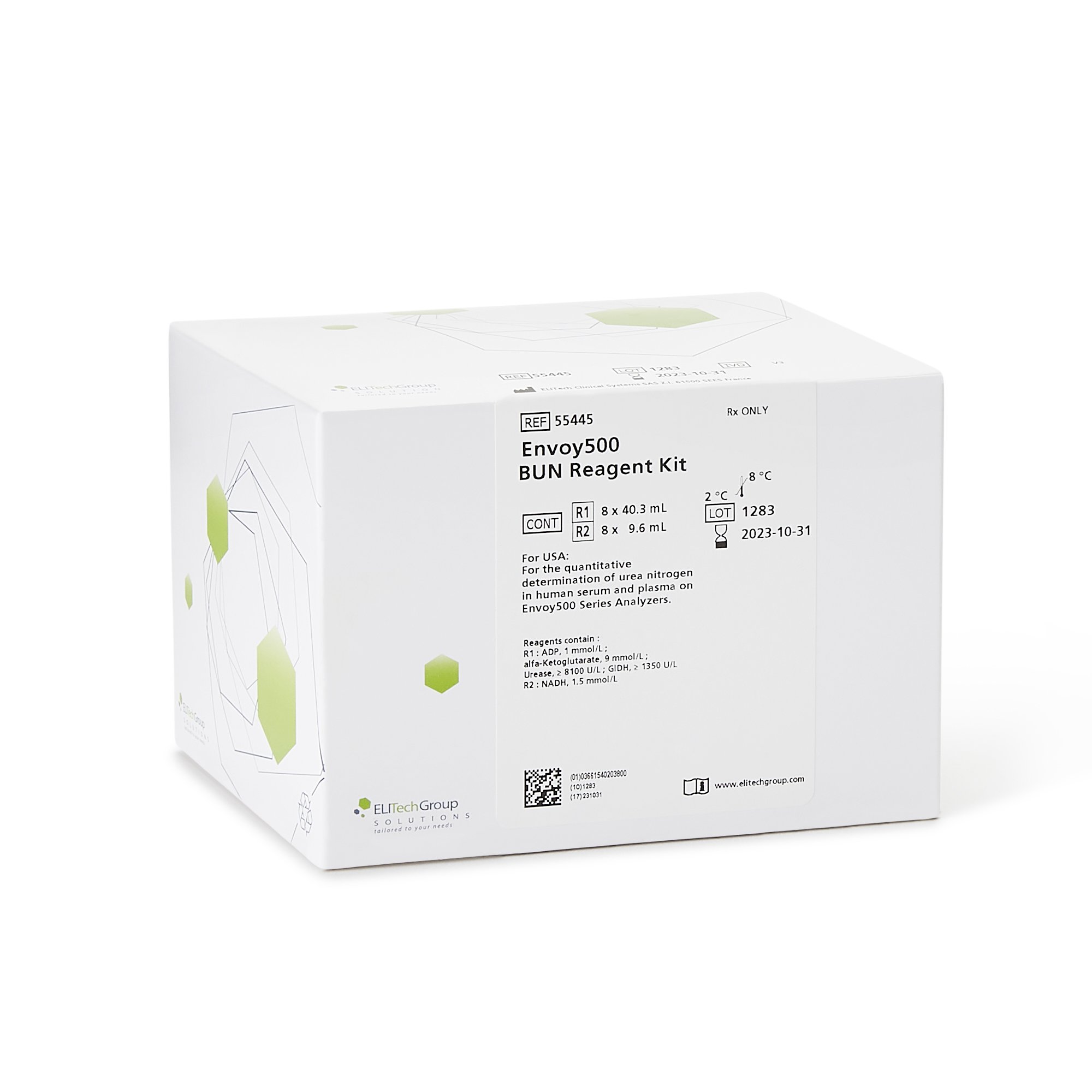 Clinical Diagnostic Solutions 550030 - Envoy® General Chemistry Reagent, BUN test - 1200/Kit