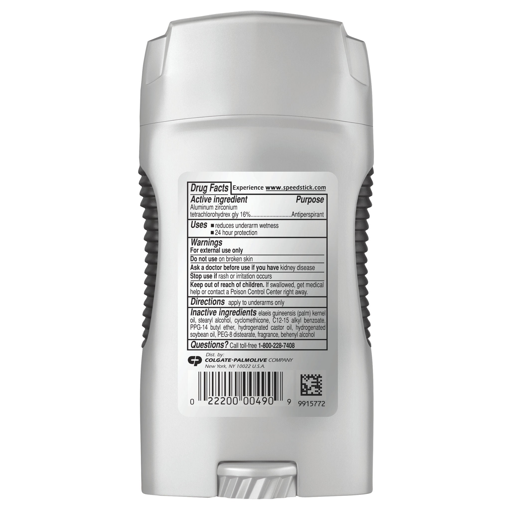 Colgate - 195102 Antiperspirant / Deodorant Speed Stick® Power Solid 3 oz. Fresh Scent