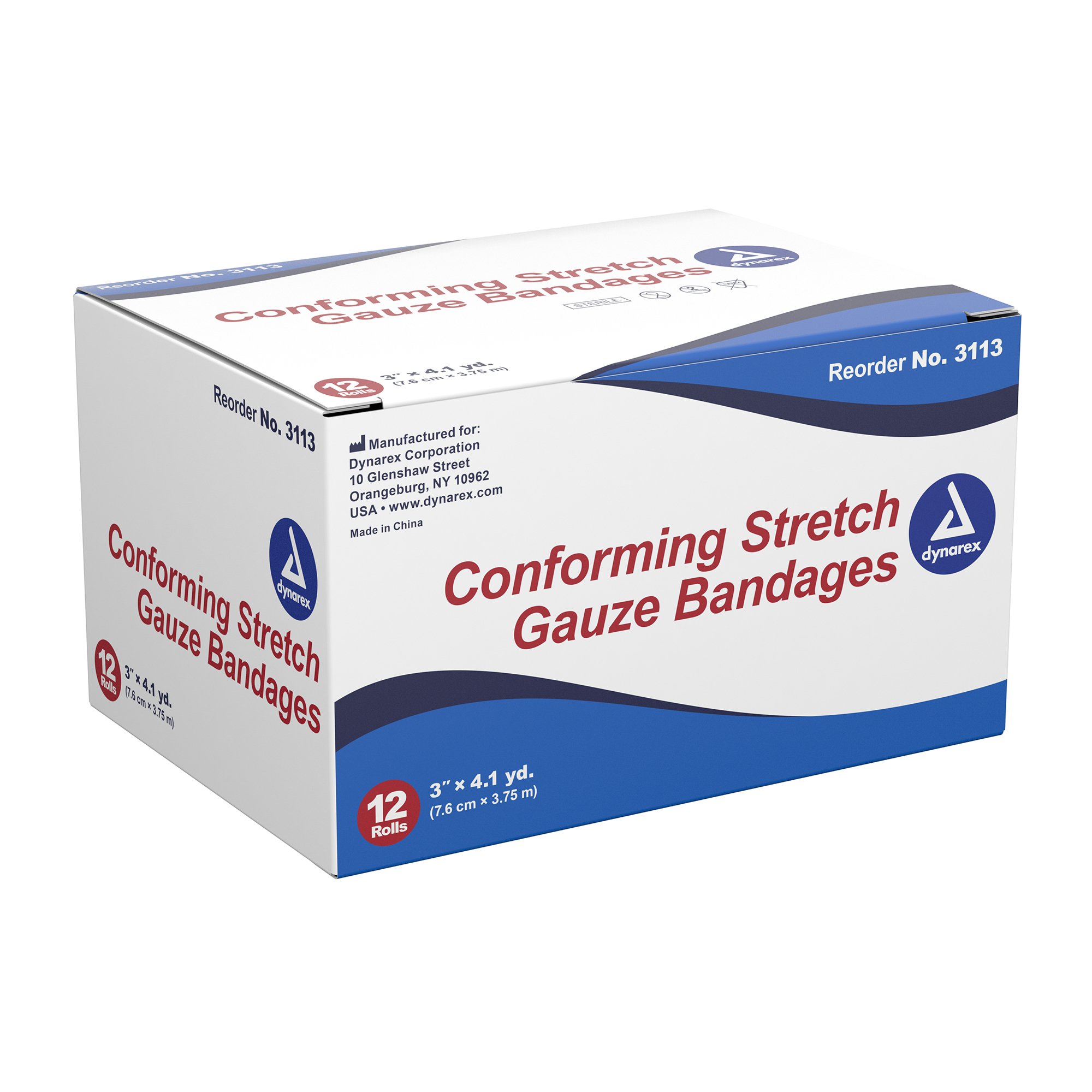 Dynarex Conforming Bandage 3113 by Dynarex
